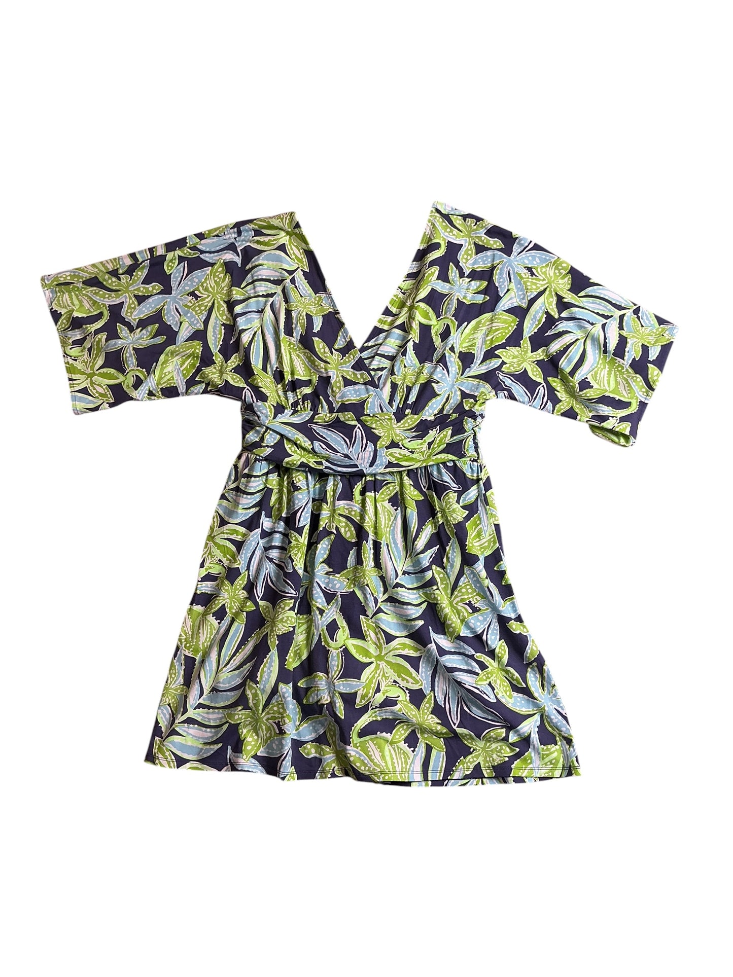 Lilly Pulitzer NWT Parigi Knit Skort Romper - Sapphire Pool Tropical Tango - Size M
