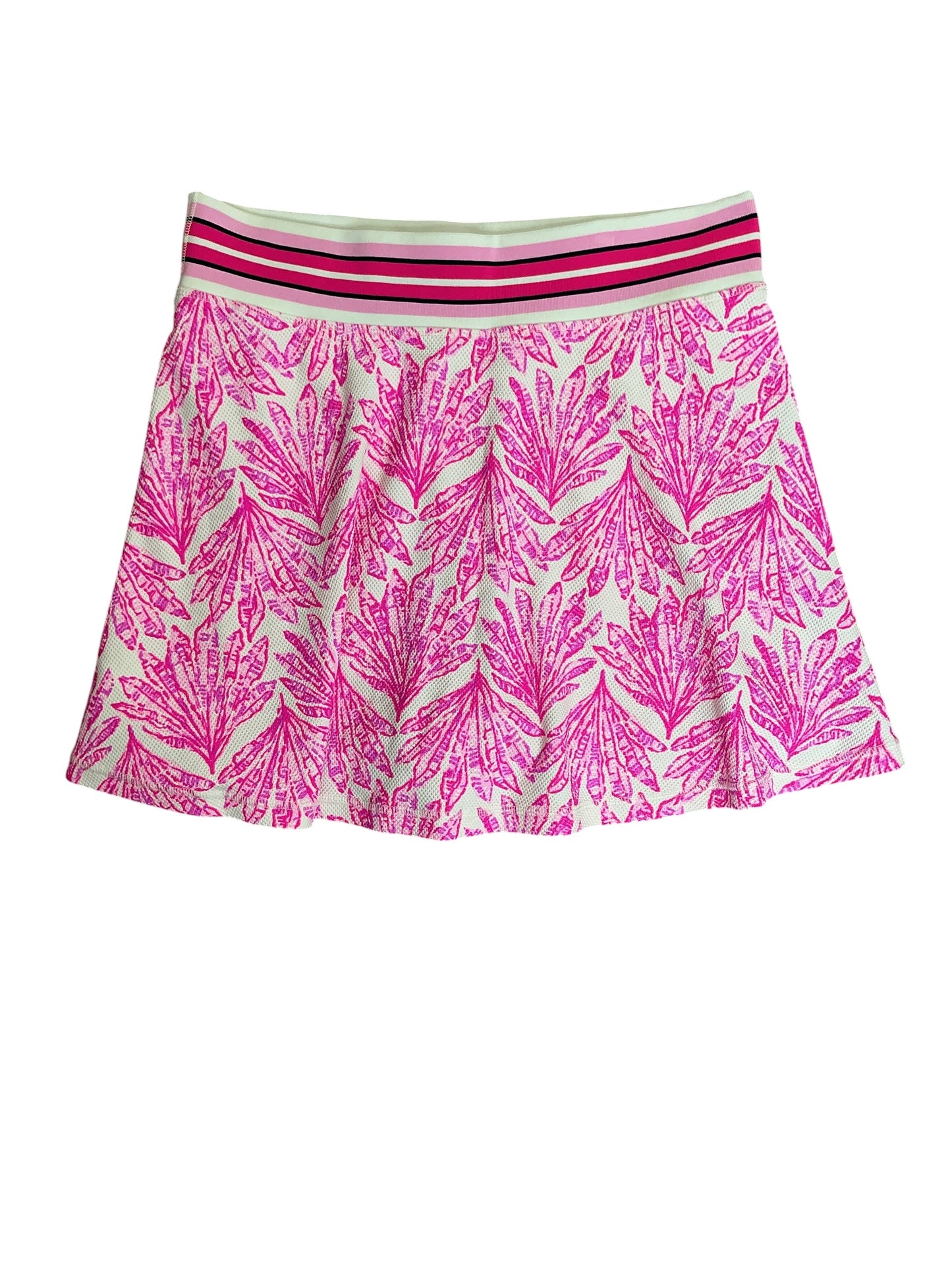Lilly Pulitzer NWT Aila High Rise Skort UPF 50+ Pink Bliss Shady Babe - Size L