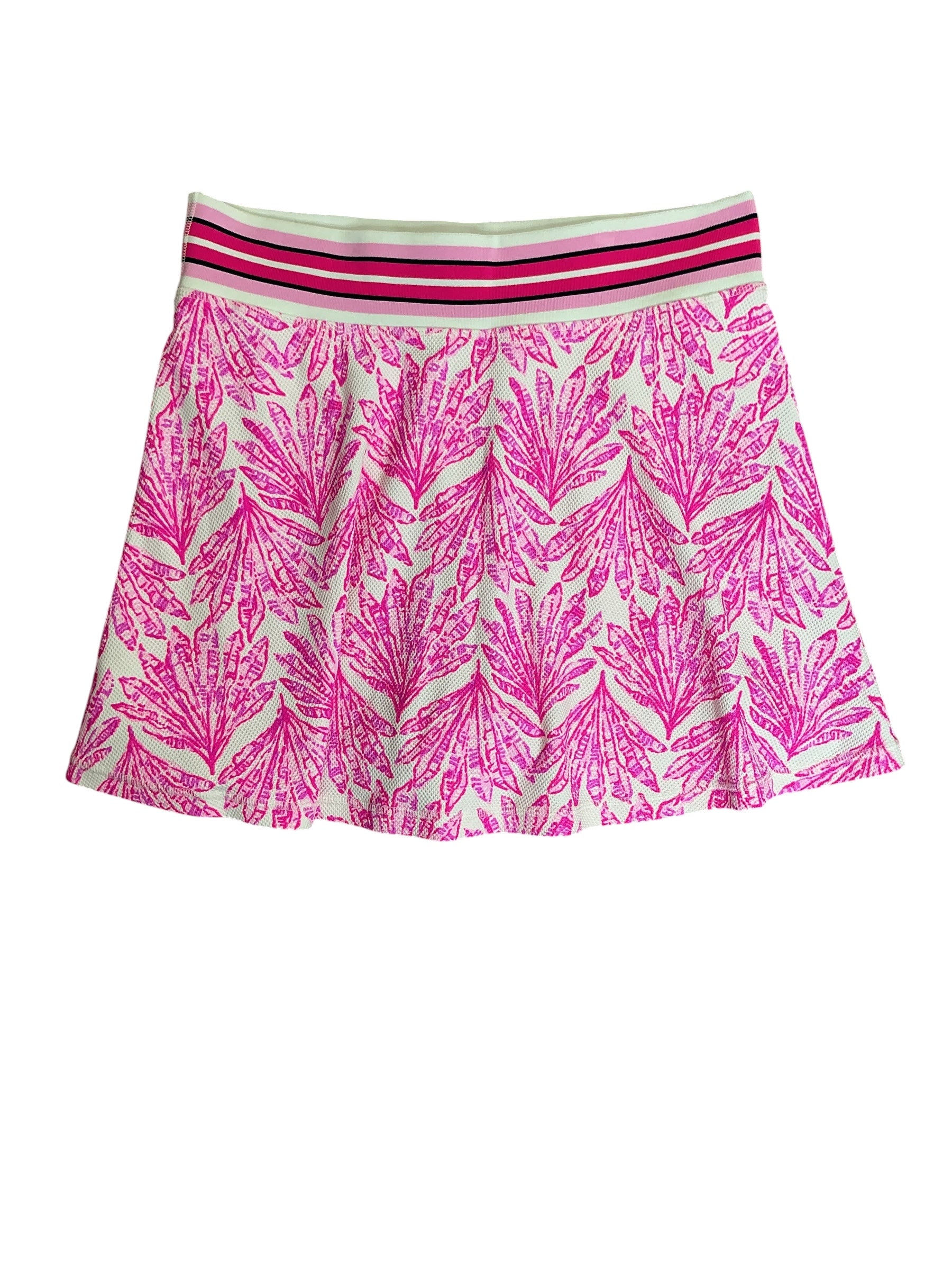 Lilly Pulitzer NWT Aila High Rise Skort UPF 50+ Pink Bliss Shady Babe - Size L