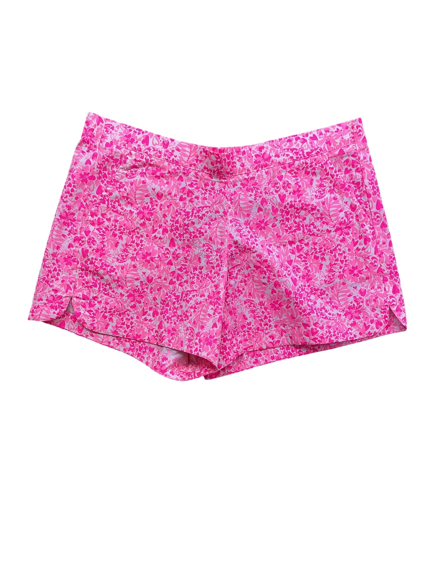 Lilly Pulitzer NWT Ocean View Shorts Pink Shandy Invest A Gator - Size S