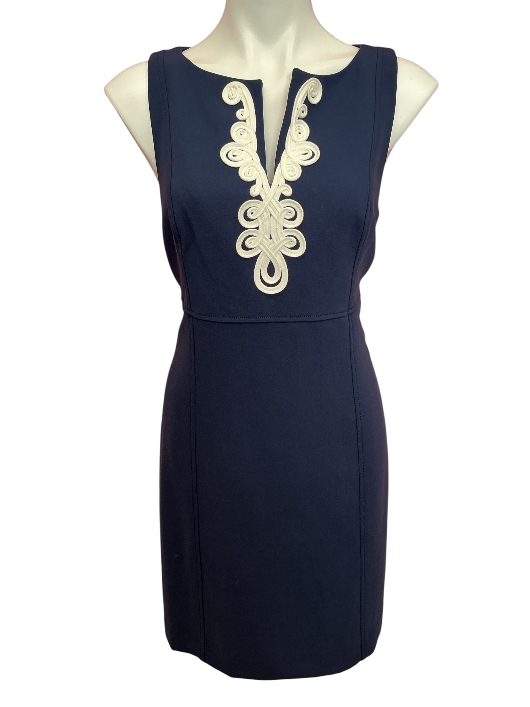 Lilly Pulitzer NWT Trinity Viscoe Shift Dress True Navy - Size 10