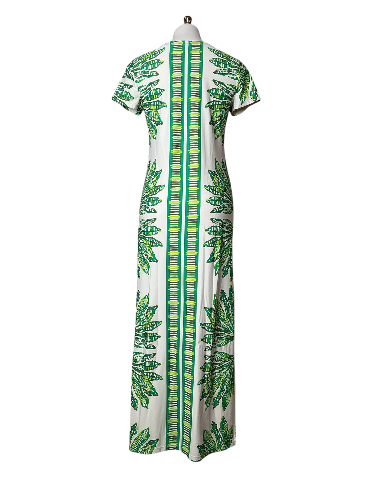 Lilly Pulitzer NWT Kaden UPF 50+ Maxi Dress Kitts Green Shady Babe Engineered Chilly Lilly - Size S