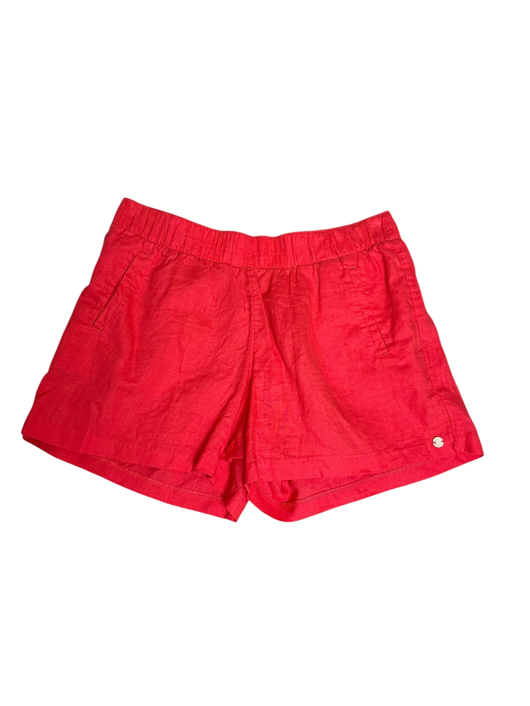 Lilly Pulitzer Lilo Linen Short Mizner Red - Size M