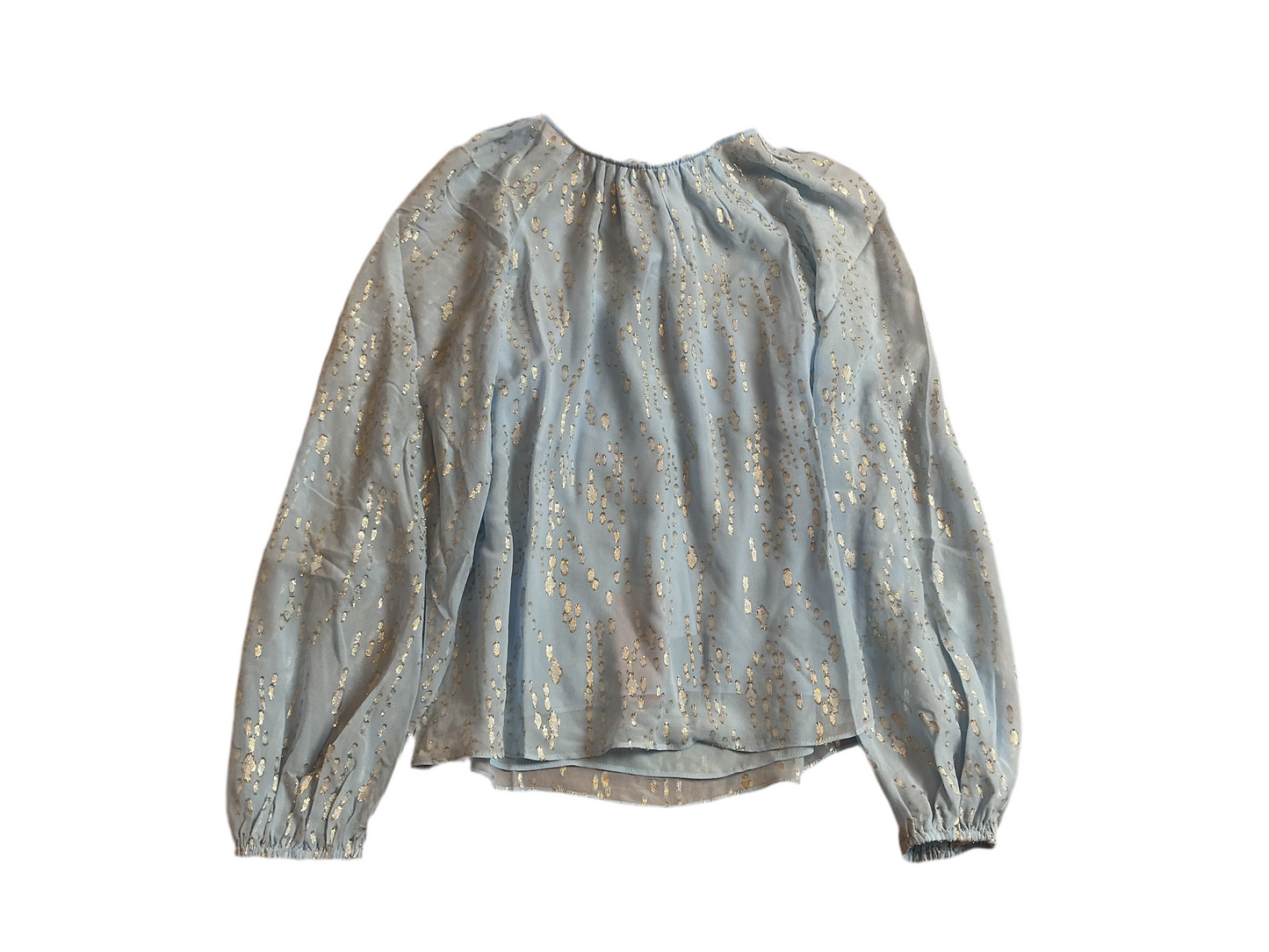 Lilly Pulitzer NWT - Noraleen Silk Top - Bonaire Blue Fish Clip Chiffon - Size XS