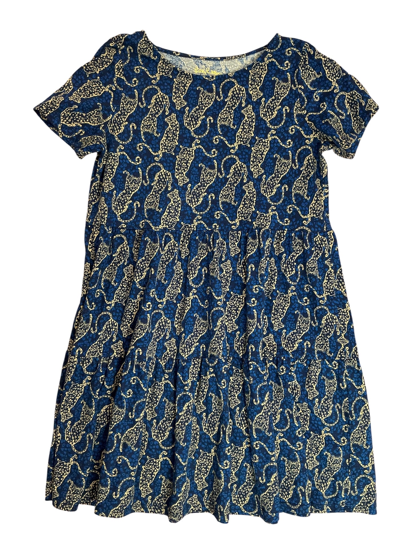 Lilly Pulitzer Kids Girls Geanna Dress Easy To Spot - Size XL 12-14
