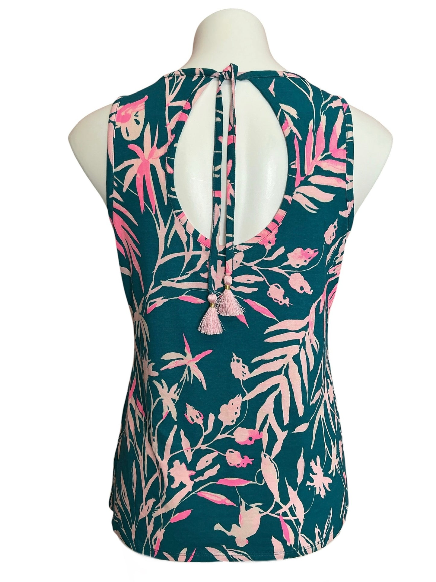 Lilly Pulitzer Noemi Tank Top Tidal Wave It’s Prime Time - Size M