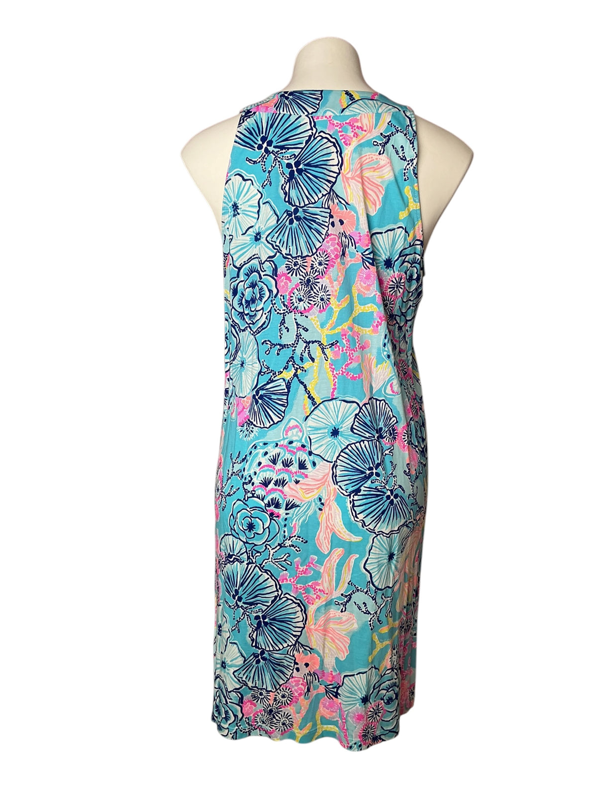 Lilly Pulitzer Ross Shift Dress Once Upon A Tide - Size M