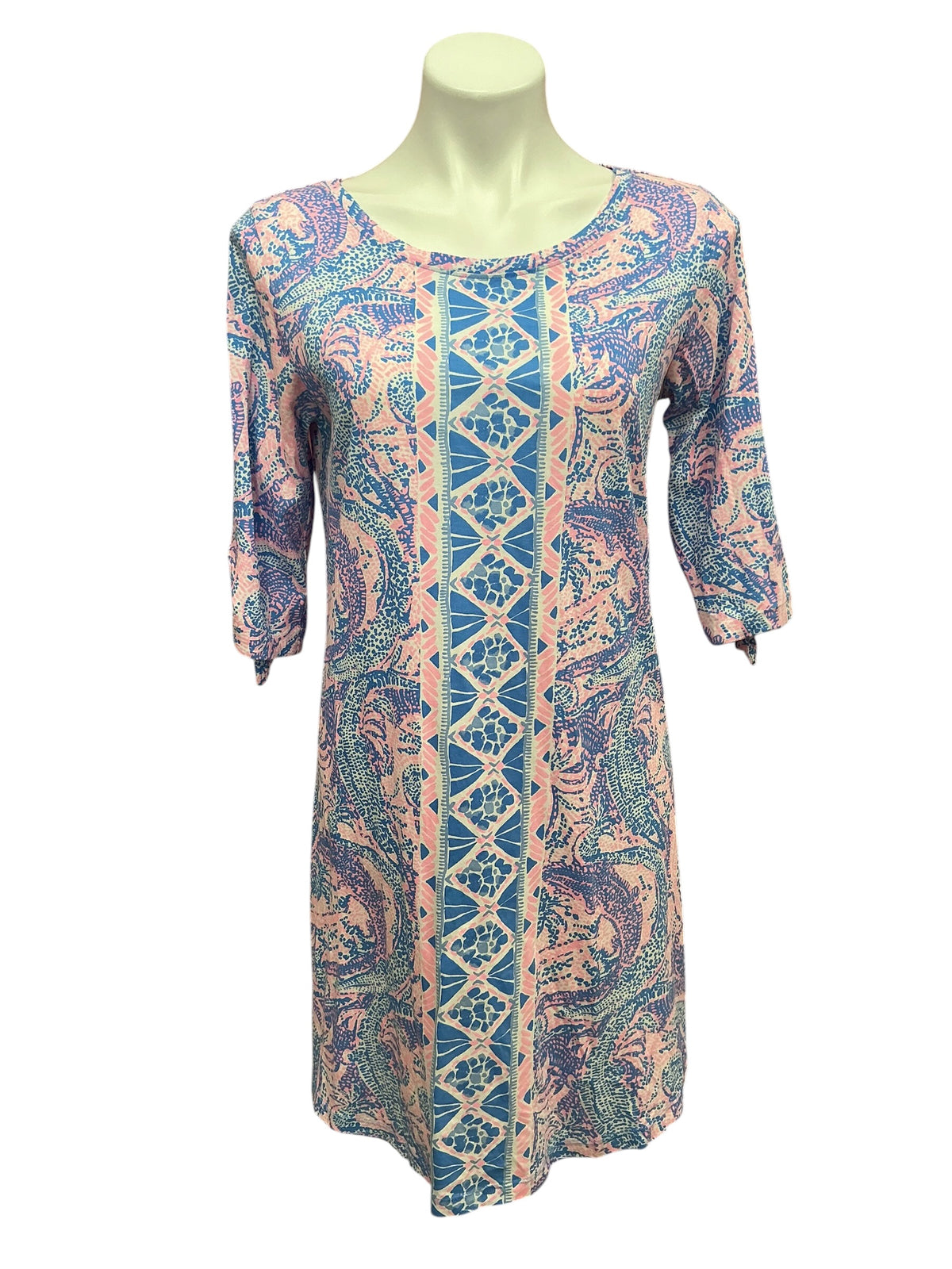 Lilly Pulitzer Preston Dress Maybe Gator - Size M