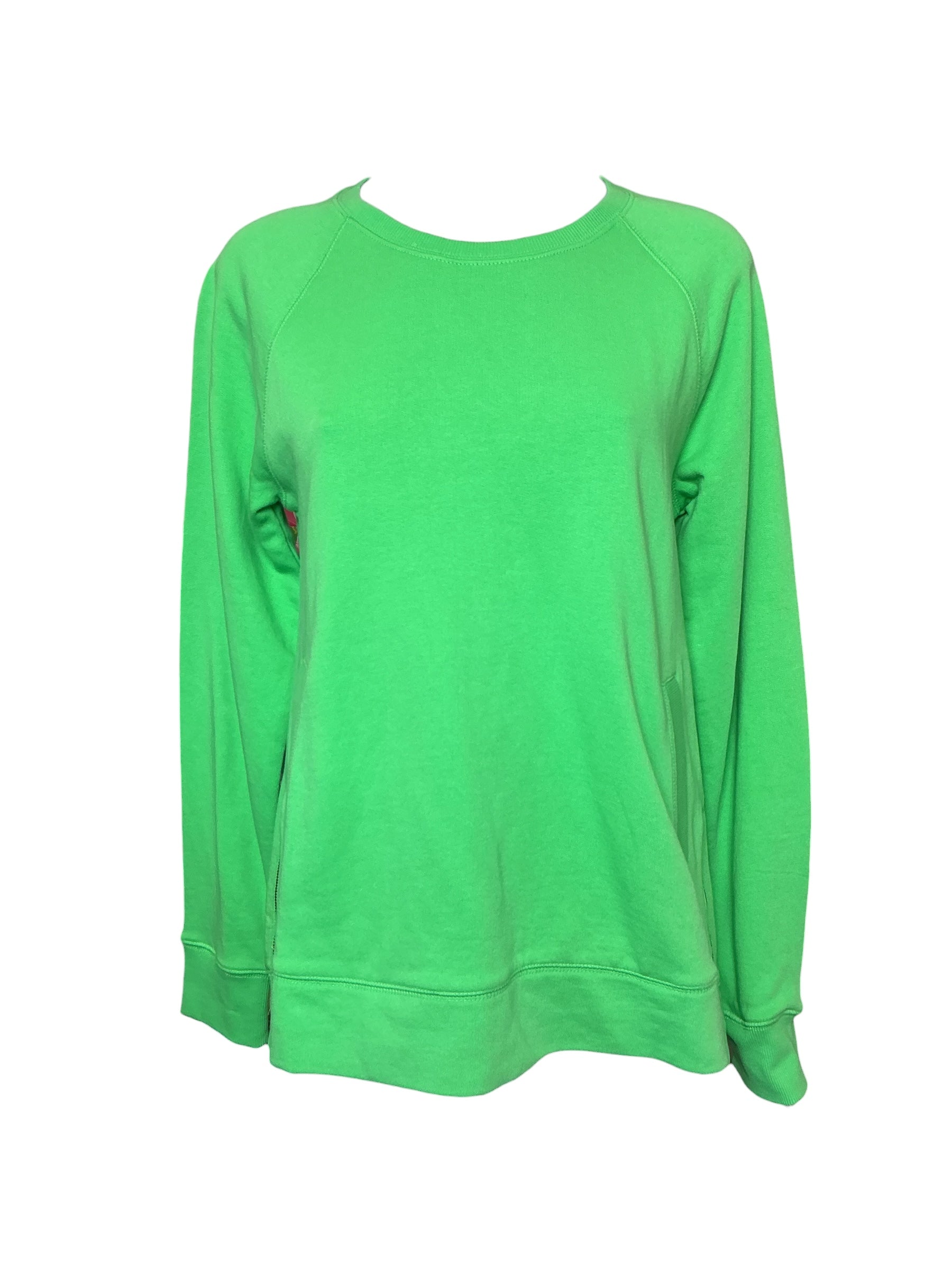 Lilly Pulitzer Beach Comber Pullover - Sprout Green - Size S