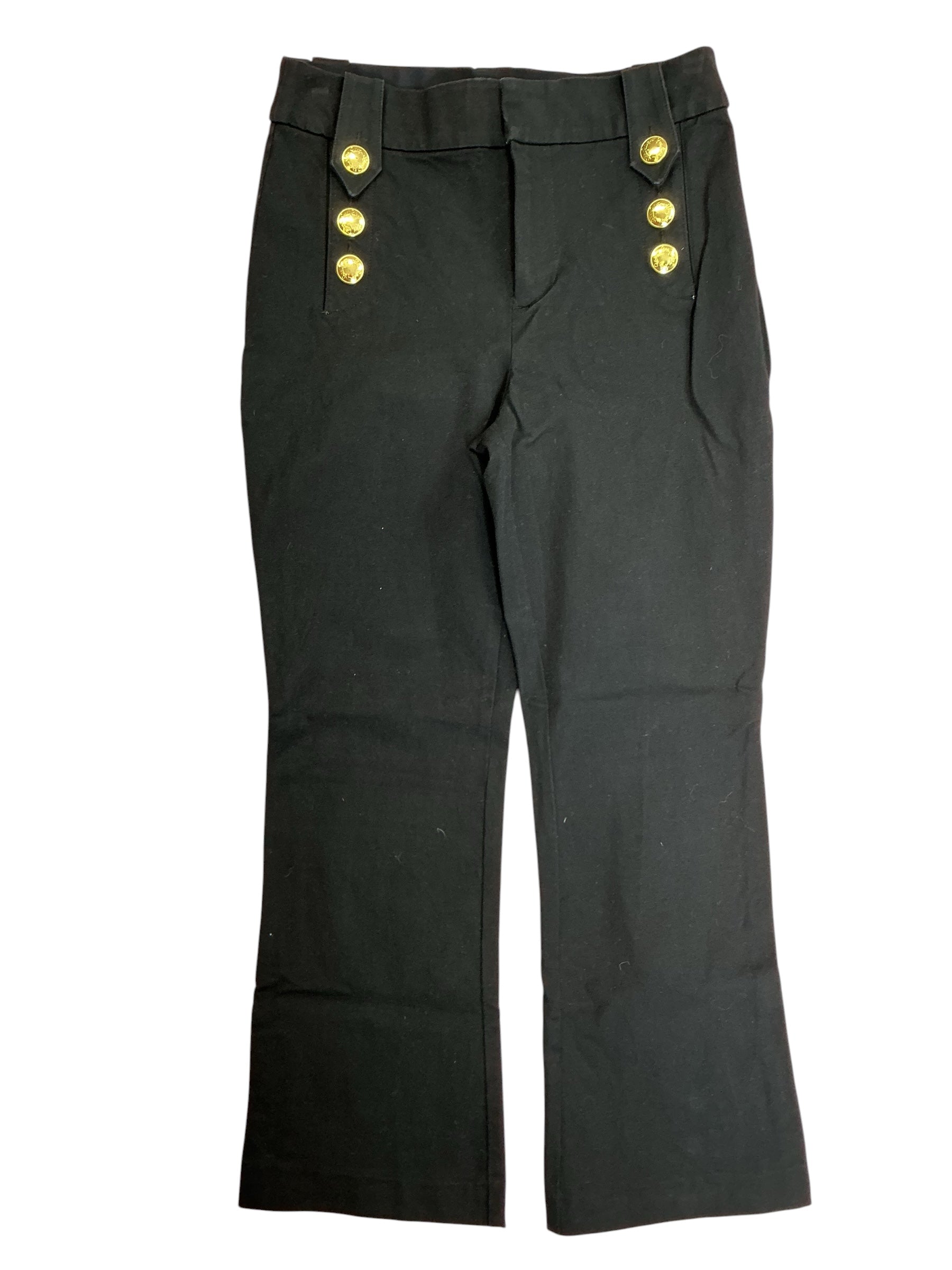 Lilly Pulitzer Parrish Bi-Stretch Crop Pants Noir Black - Size 6