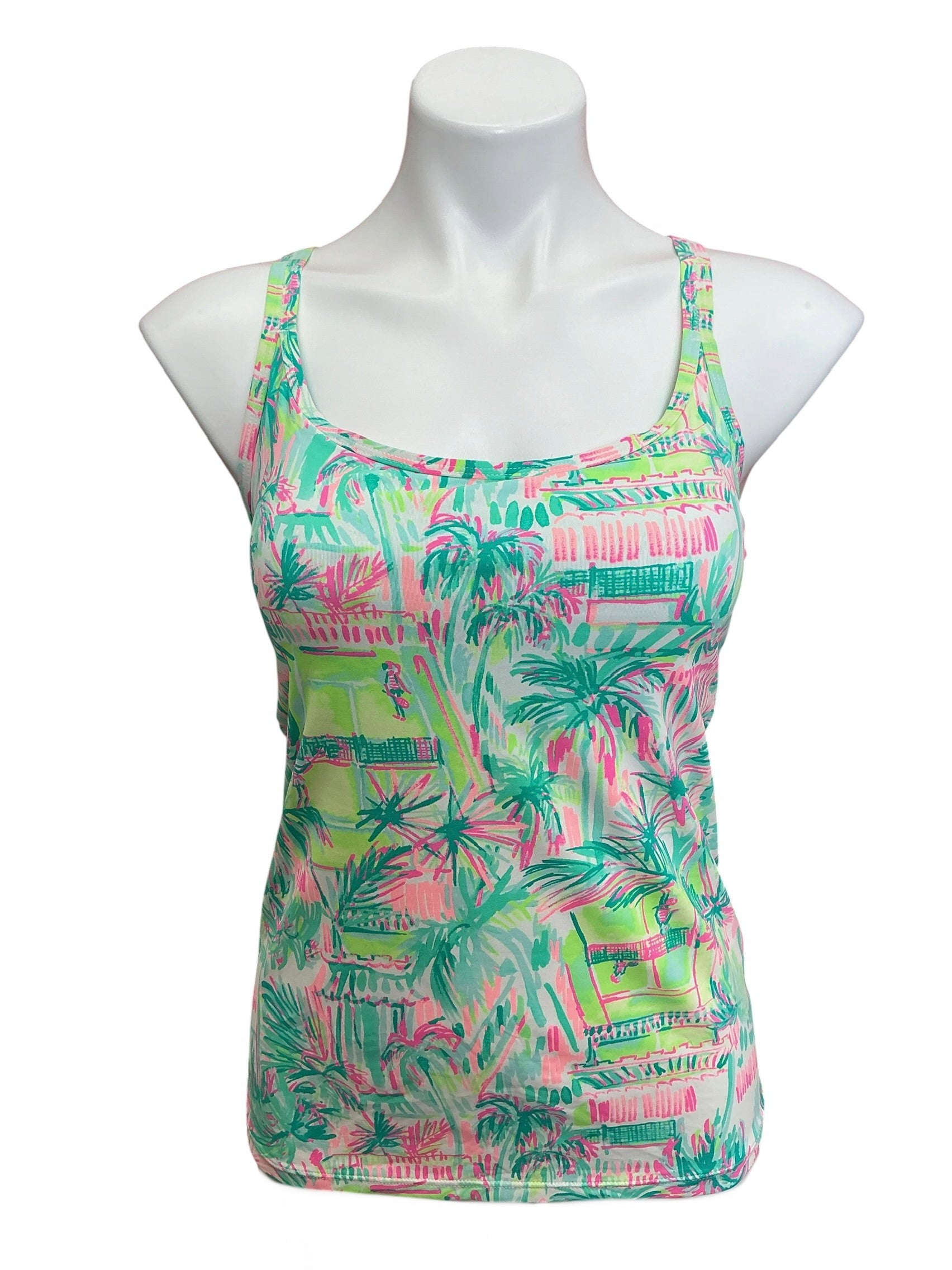 Lilly Pulitzer NWT UPF 50+ Meryl Nylon Avida Multi Perfect Match - Size M