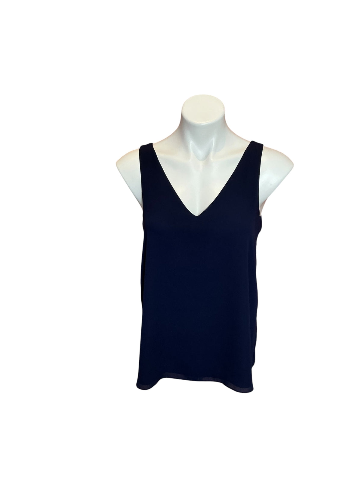 Lilly Pulitzer Florin Sleeveless Tank True Navy - Size XS