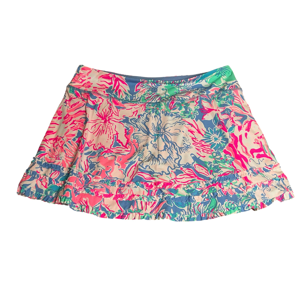 Lilly Pulitzer Luxletic Fionna Skort Viva La Lilly - Size M