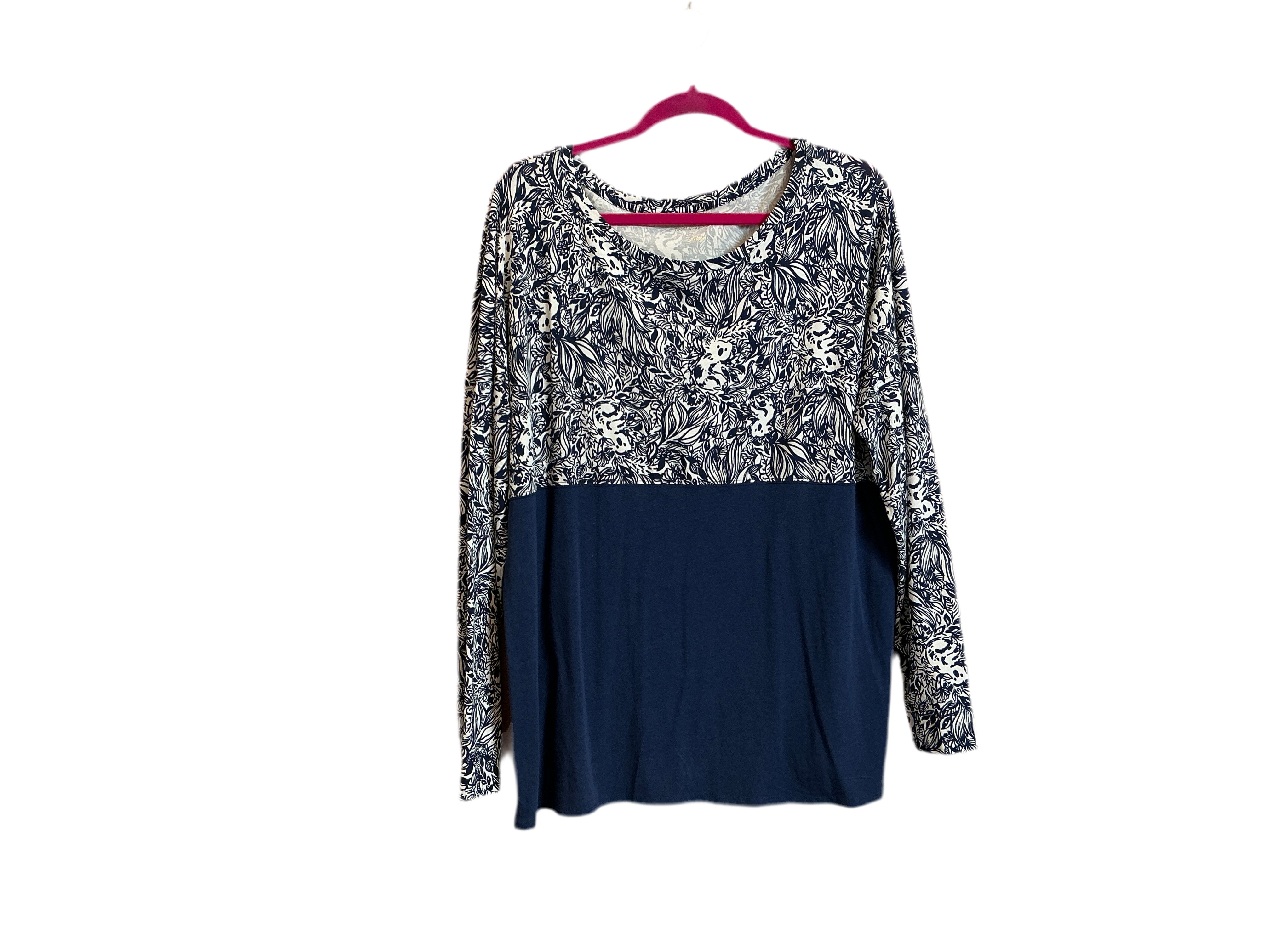 Lilly Pulitzer Long Sleeve Top - Size XL