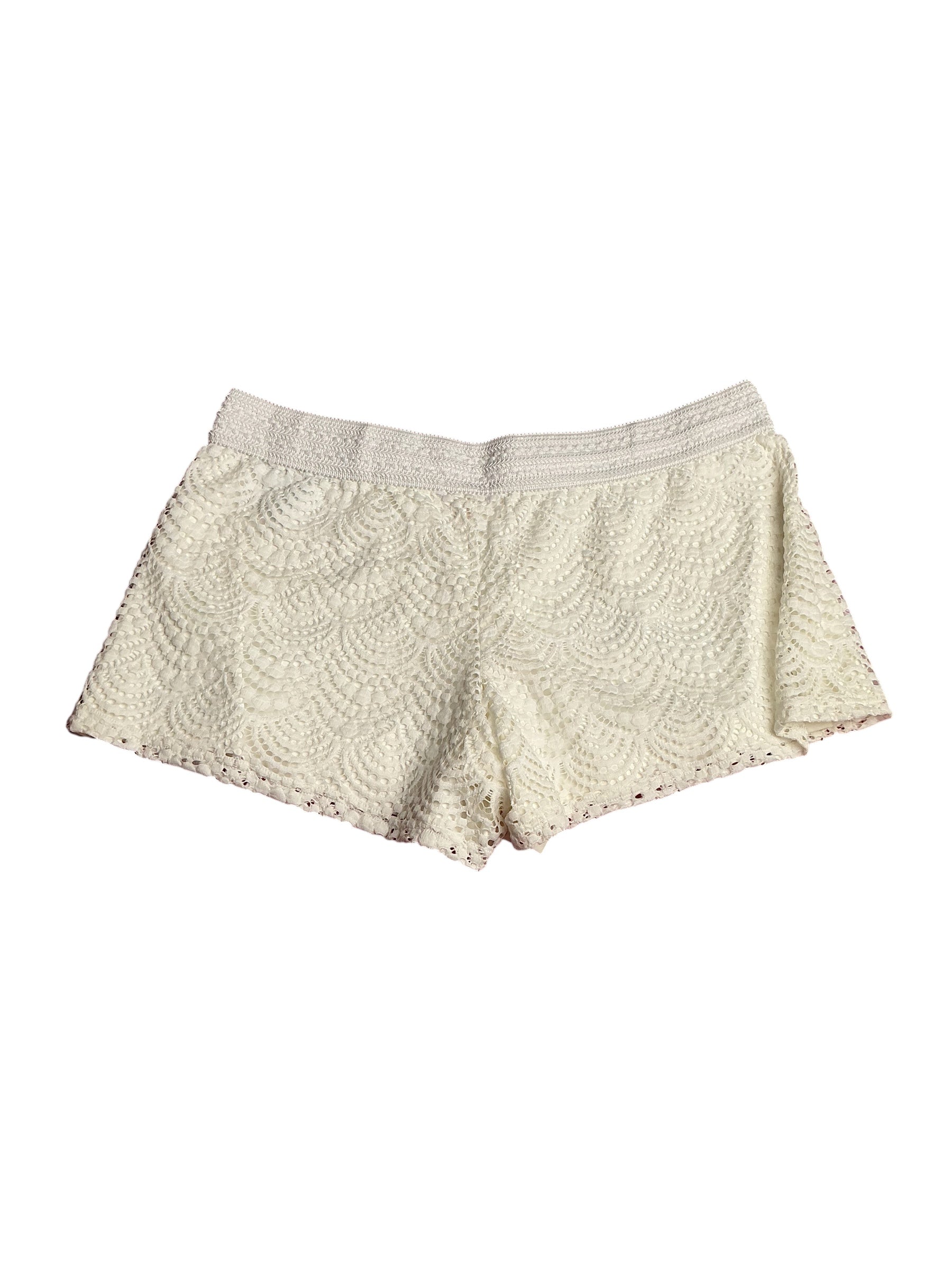 Lilly Pulitzer- NWT Claudette Short Scalloped Shell Lace Size XL