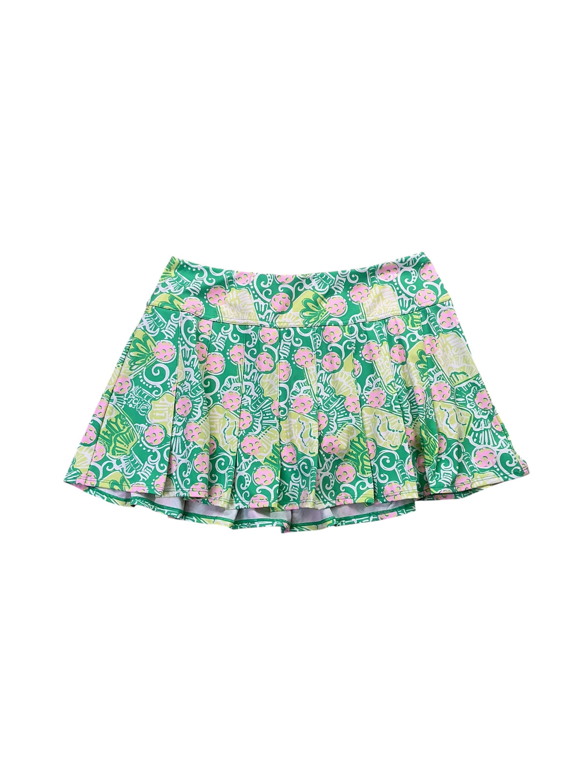 Lilly Pulitzer Annora Skort Spearmint In A Pickle - Size M