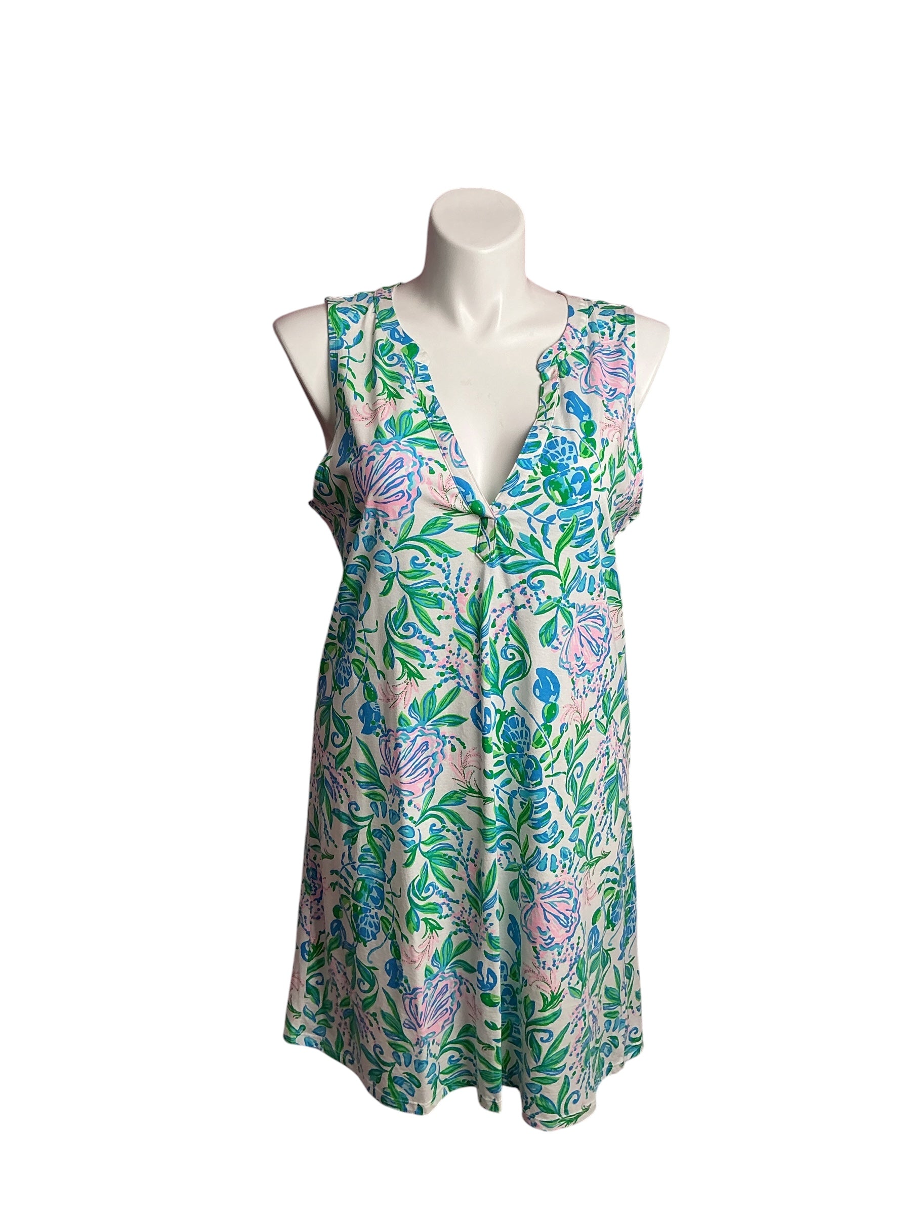 Lilly Pulitzer- NWT Dev Dress Resort White Just A Pinch Size XL