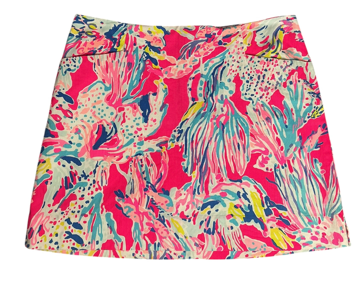 Lilly Pulitzer Marigold Skort Dragonfruit Sunken Treasure - Size 8