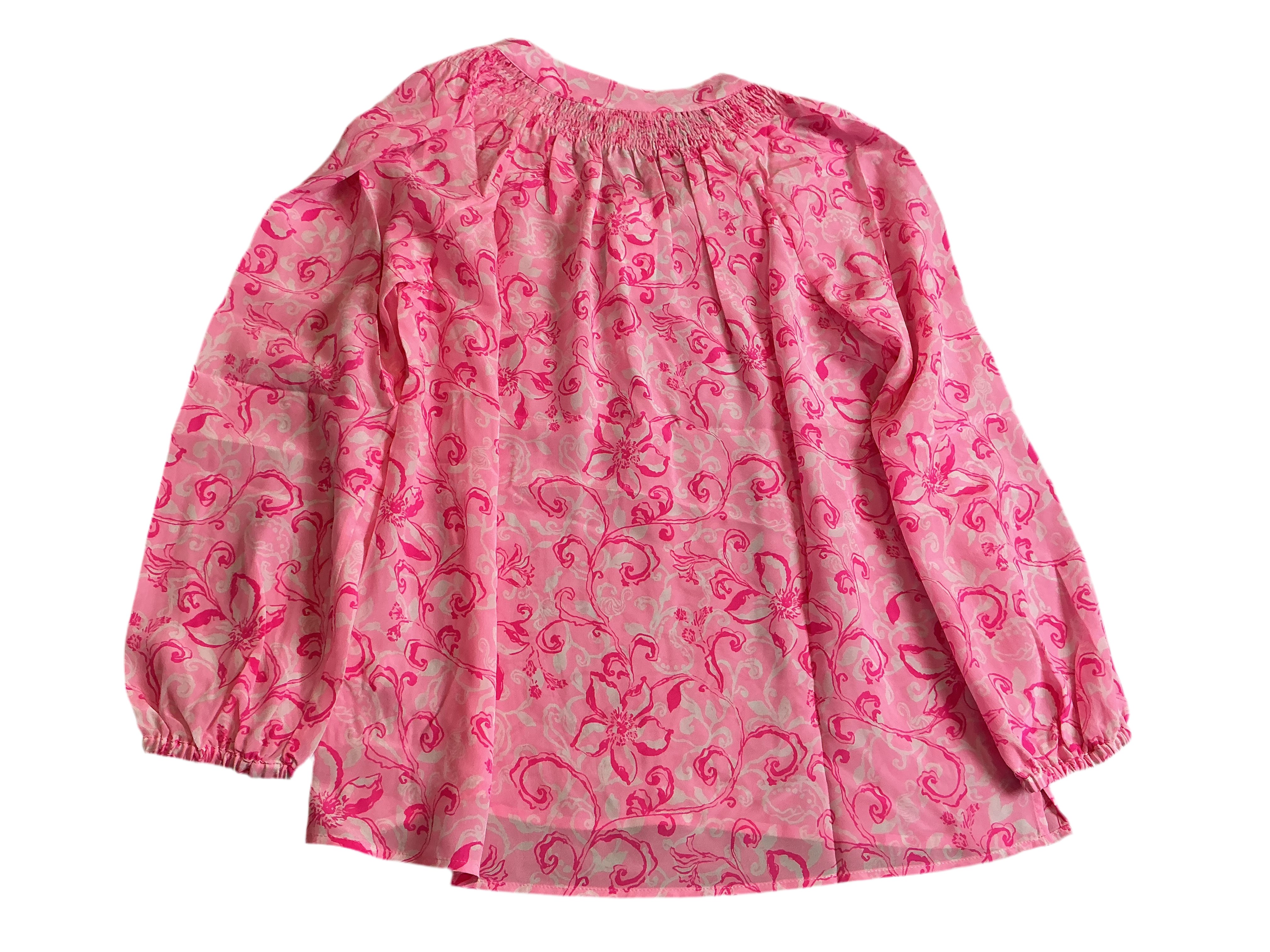 Lilly Pulitzer NWT - Elsa Top - Conch Shell Pink Flamingle Garden - Size S