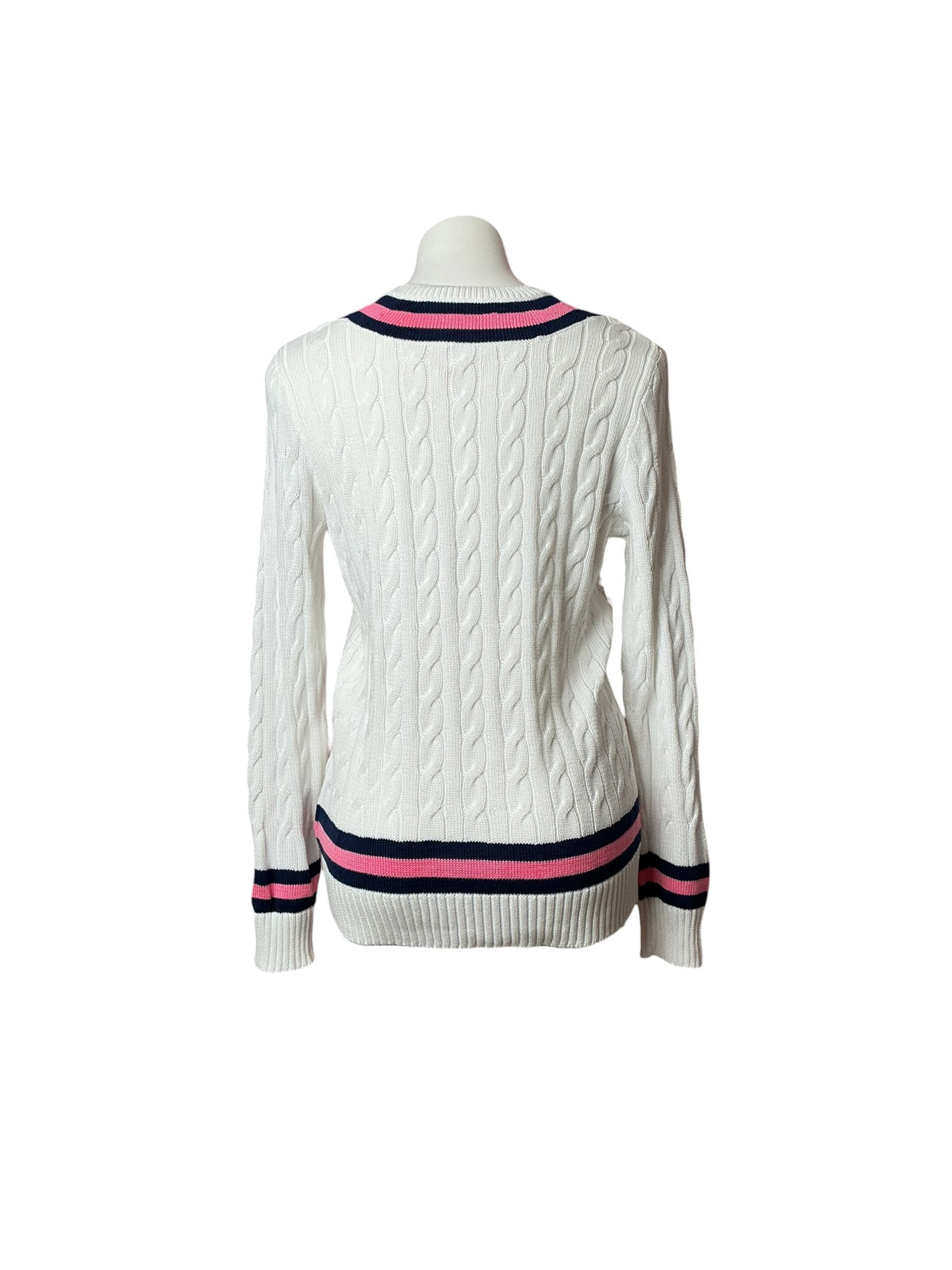 Lilly Pulitzer Brockton Sweater Resort White - Size S