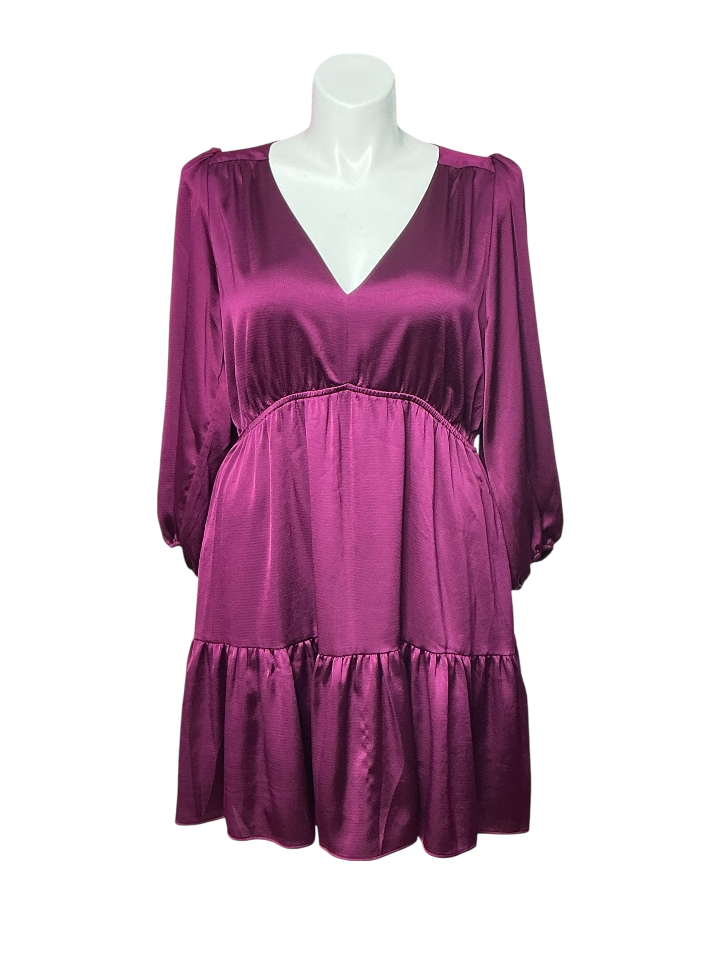Lilly Pulitzer Deacon 3/4 Sleeve V-Neck Dress - Amarena Cherry - Size 16