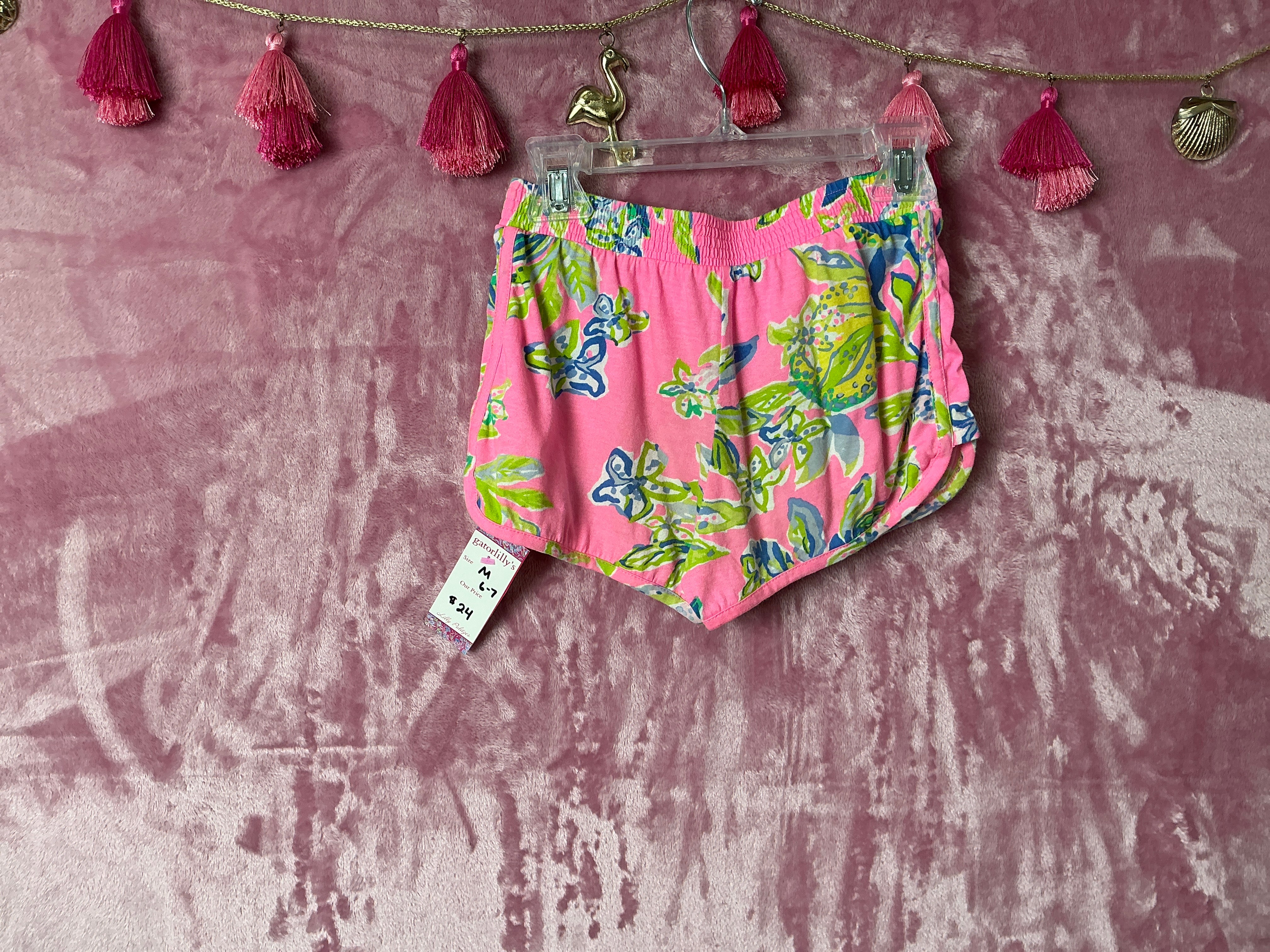 Lilly Pulitzer Kids Short - Size M 6-7