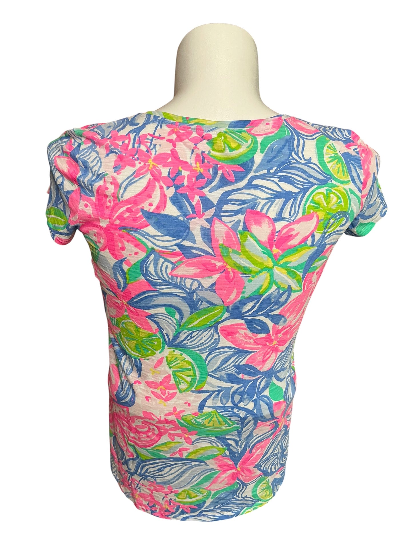 Lilly Pulitzer Etta V-Neck Havana Cocktail - Size S