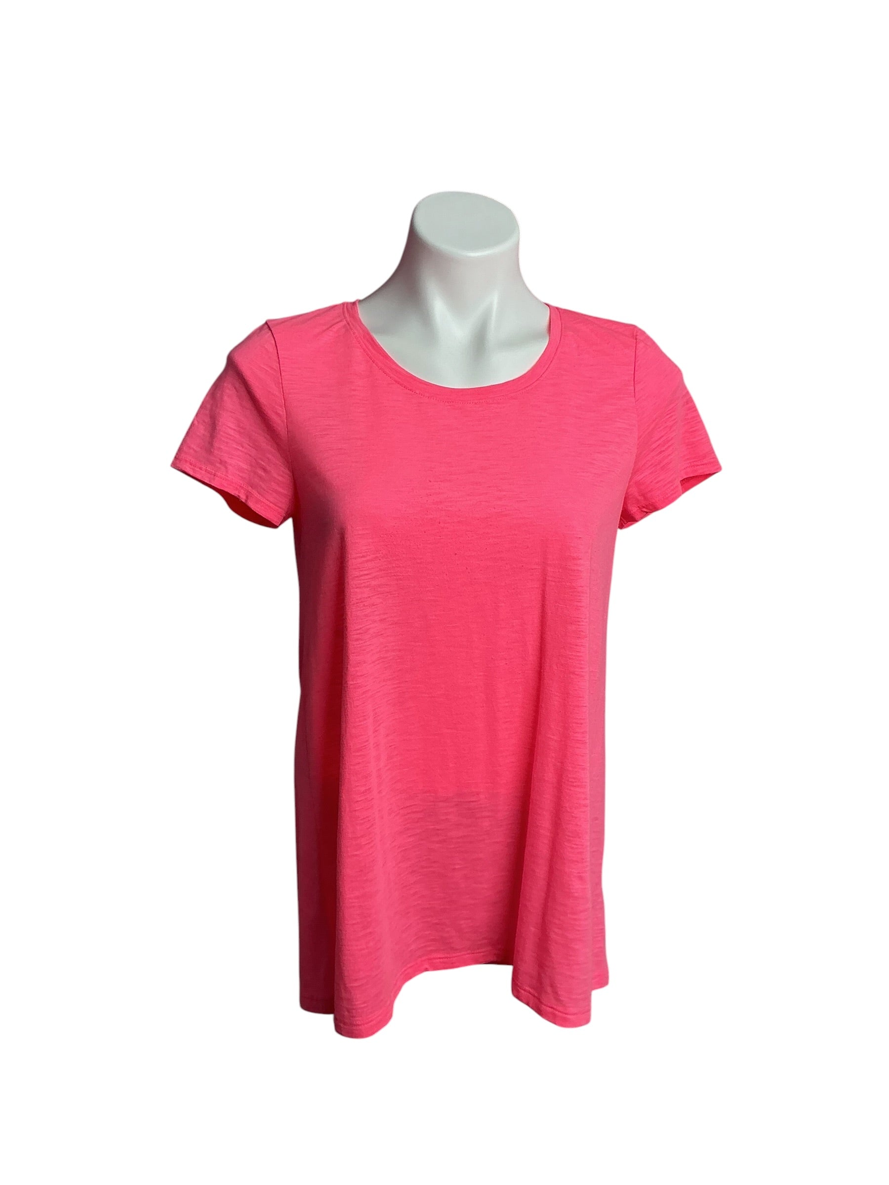 Lilly Pulitzer- Etta Scoop Neck Top Rousseau Pink Pink Size S
