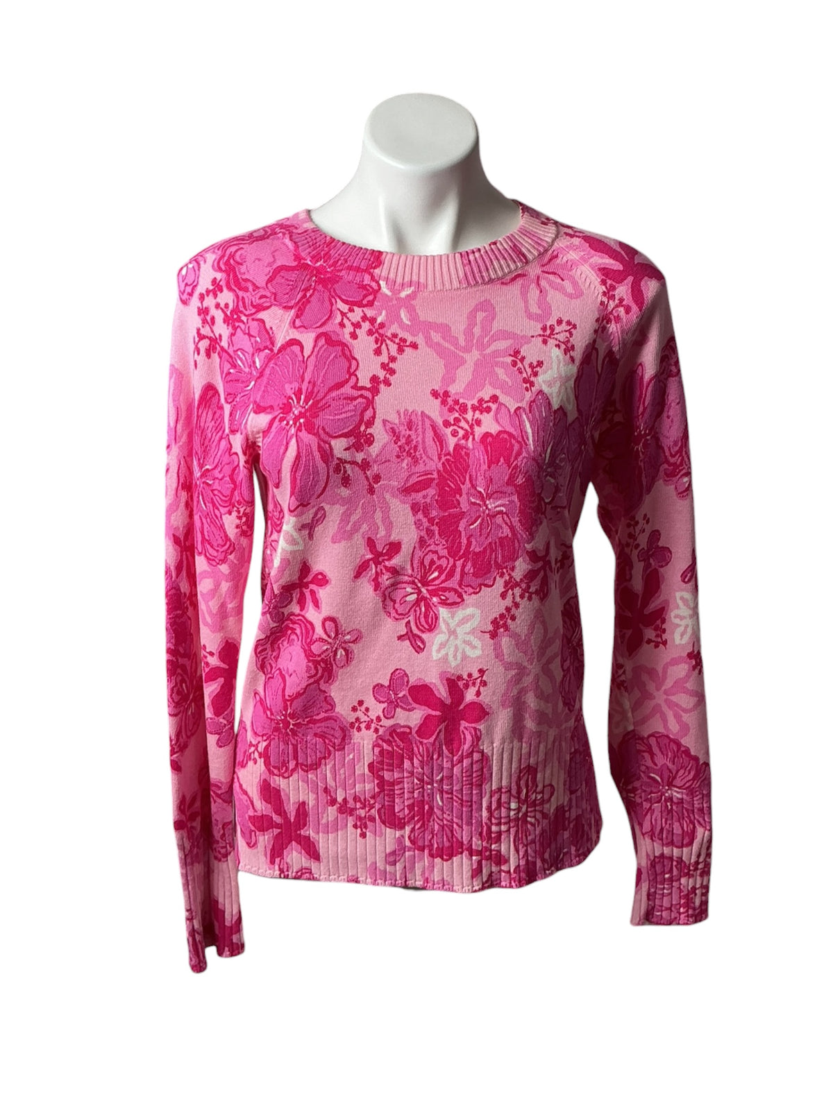 Lilly Pulitzer Salima Sweater Supporting Squad - Size XS