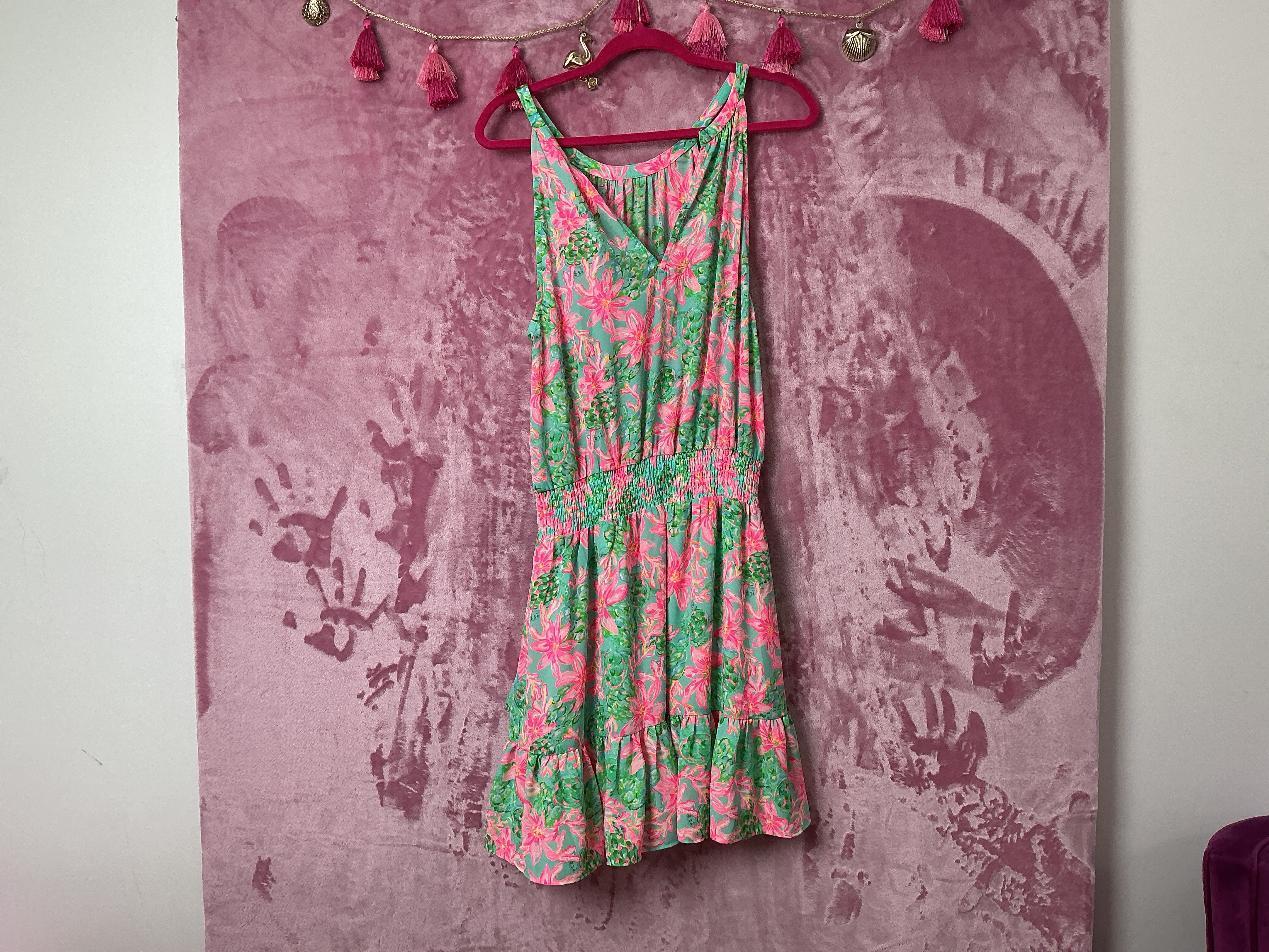 Lilly Pulitzer NWT Pamelyn Dress Surf Blue So Shellegant - Size 16