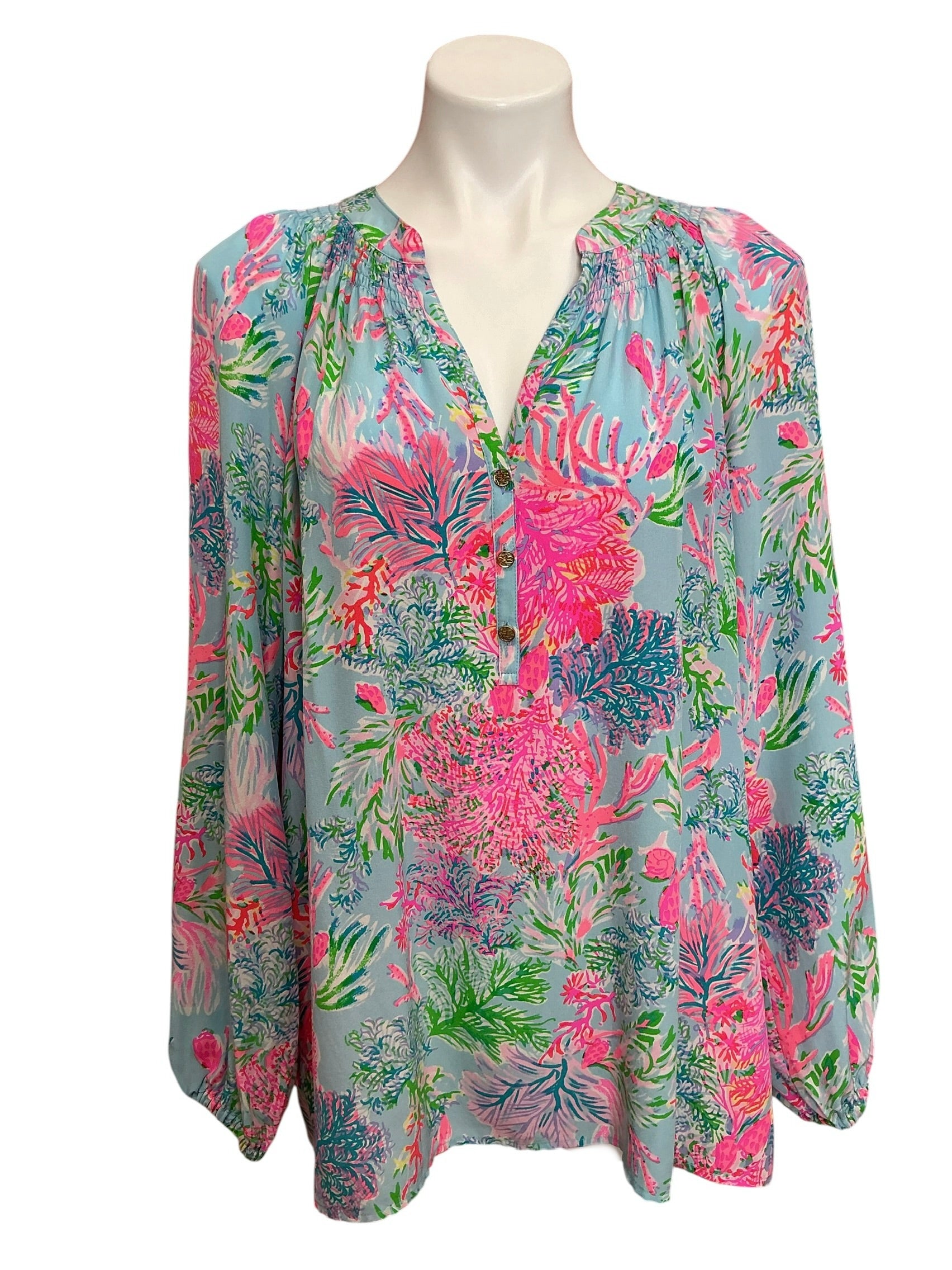 Lilly Pulitzer Elsa Top Cay To My Heart - Size XL