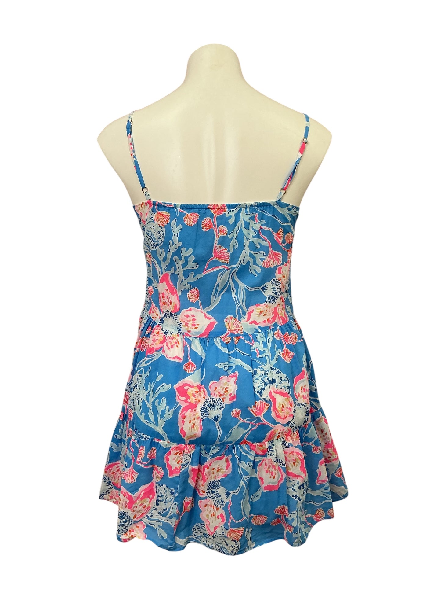 Lilly Pulitzer - Alessia Cotton Dress - Bahamian Rhapsody Multi - Size XXS