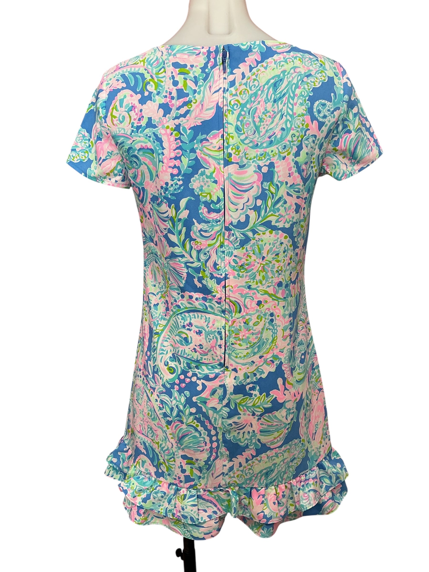 Lilly Pulitzer Masey Romper Multi Dream Team - Size 2