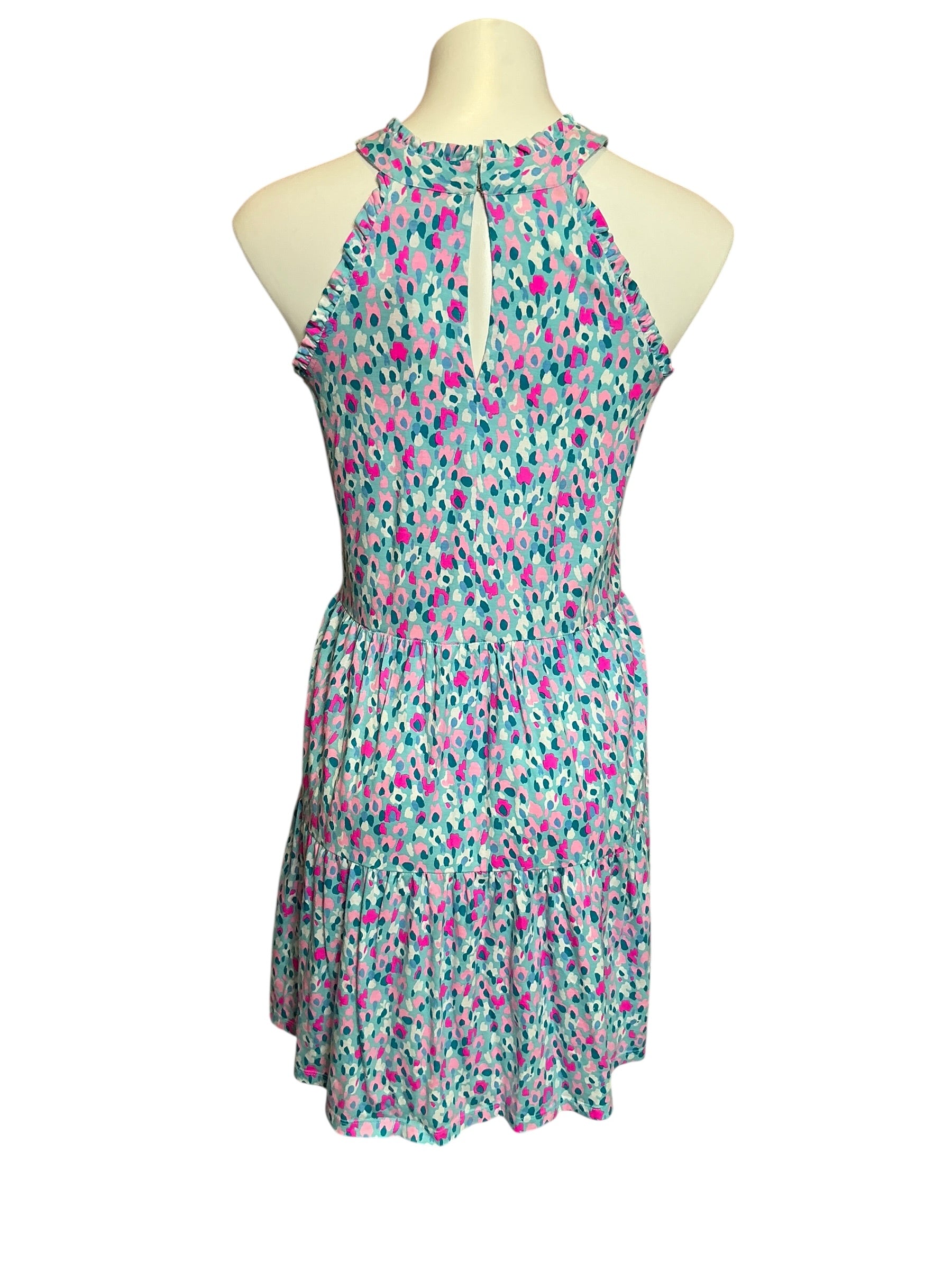 Lilly Pulitzer Jerrica Swing Dress Multi Hottie Dottie - Size XS