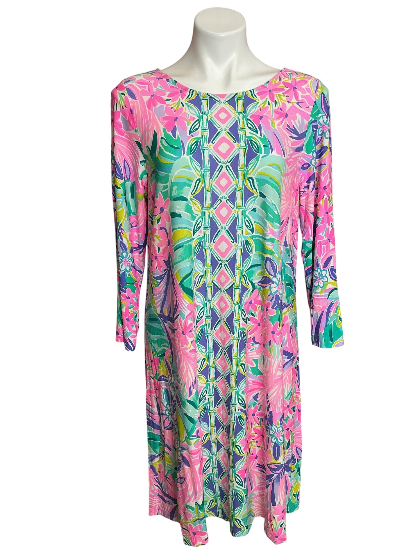 Lilly Pulitzer Ophelia Swing Dress It Was All A Dream Engineered - Size XL