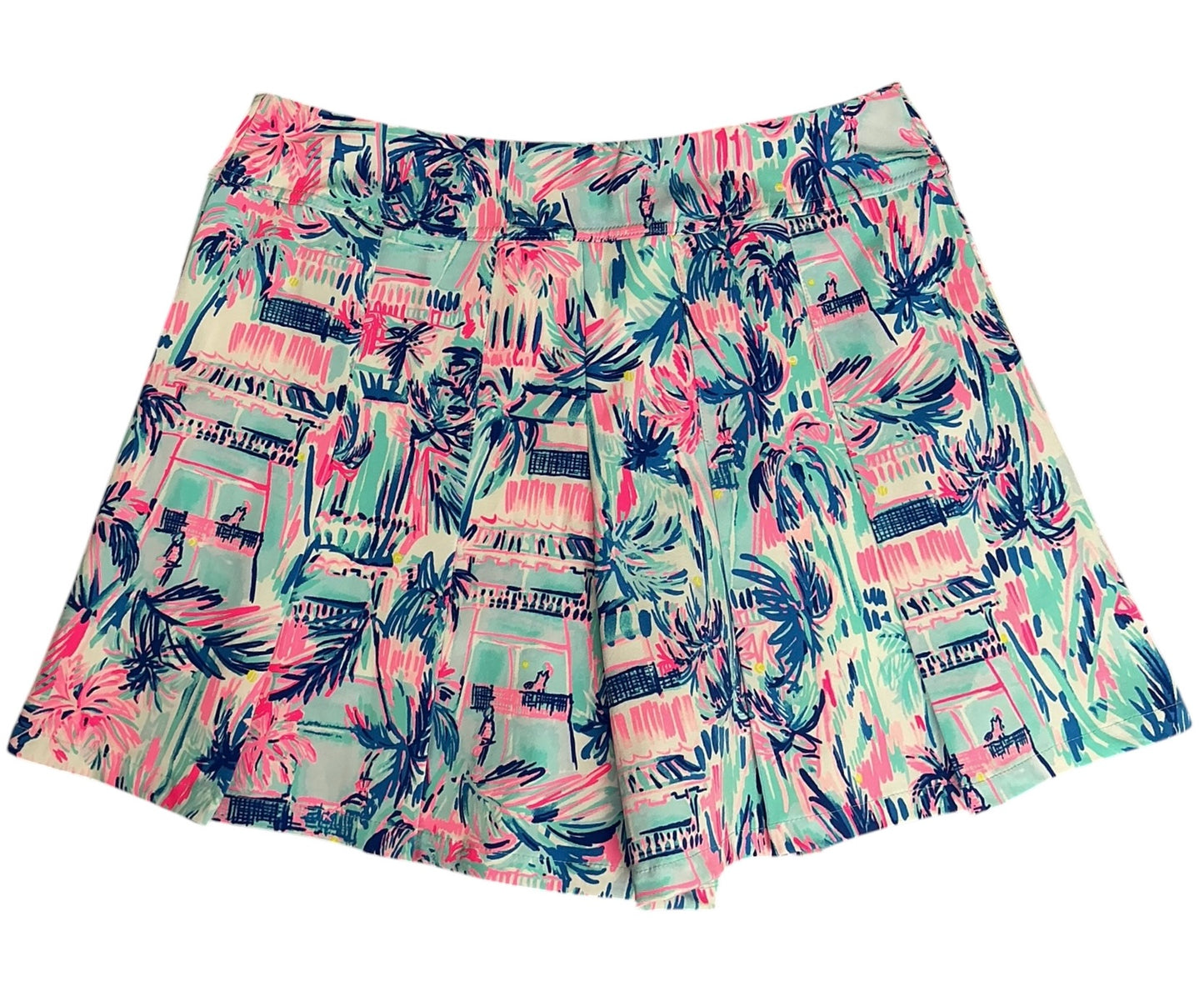 Lilly Pulitzer Frazer Shorts UPF 50+ Ravello Blue Perfect Match - Size 8
