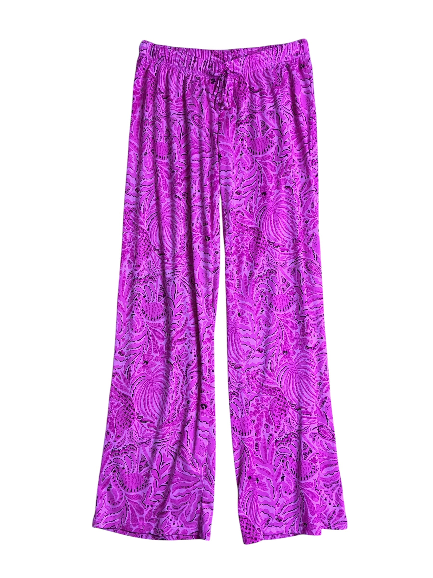 Lilly Pulitzer PJ Knit Pants Pinkie Promises - Size S