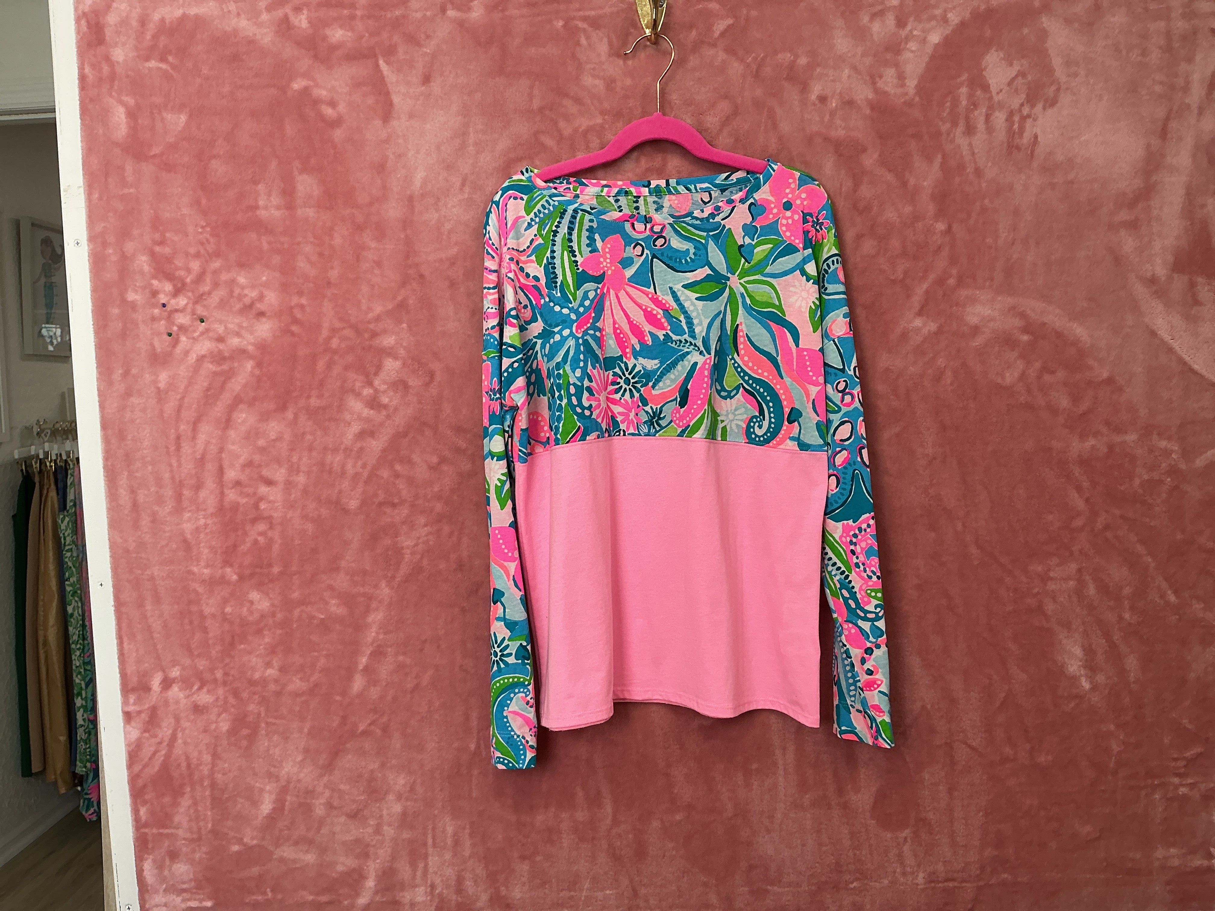 Lilly Pulitzer Kids Long Sleeve Top - Size XL 12-14