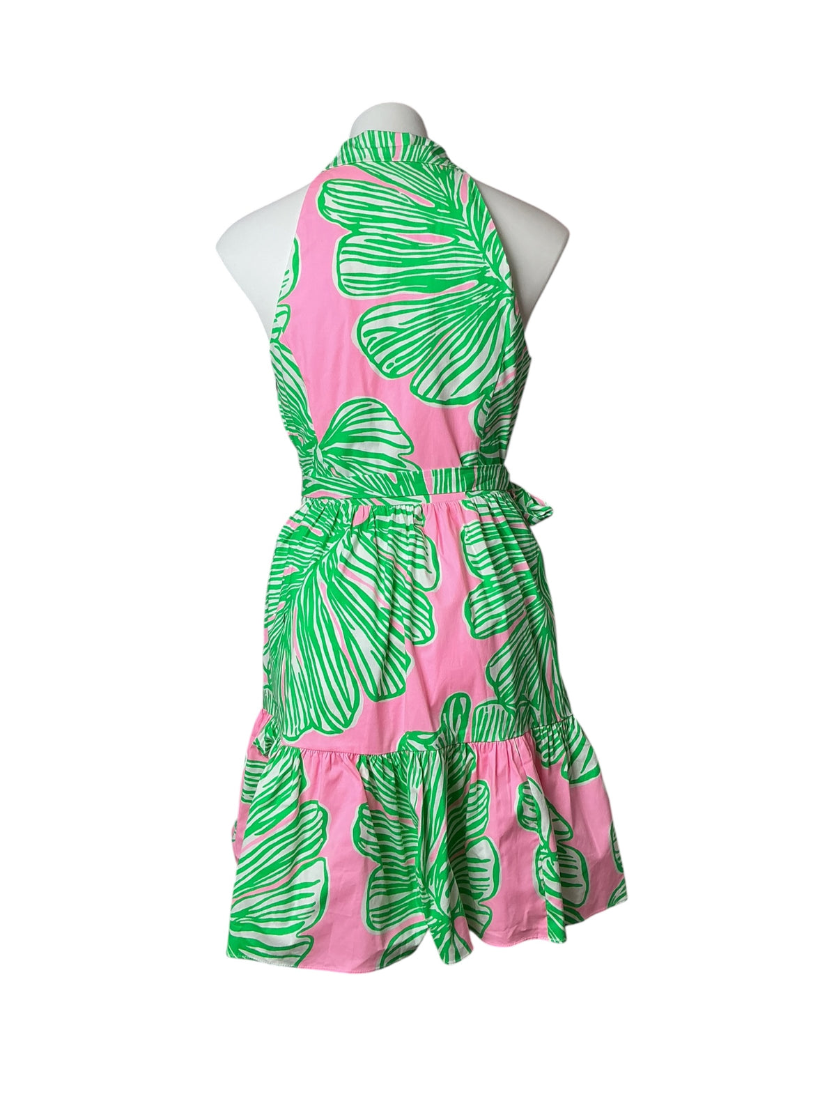 Lilly Pulitzer NWT Trisha Stretch Shirtdress Mandevilla Baby Who Let The Fronds Out - Size 4