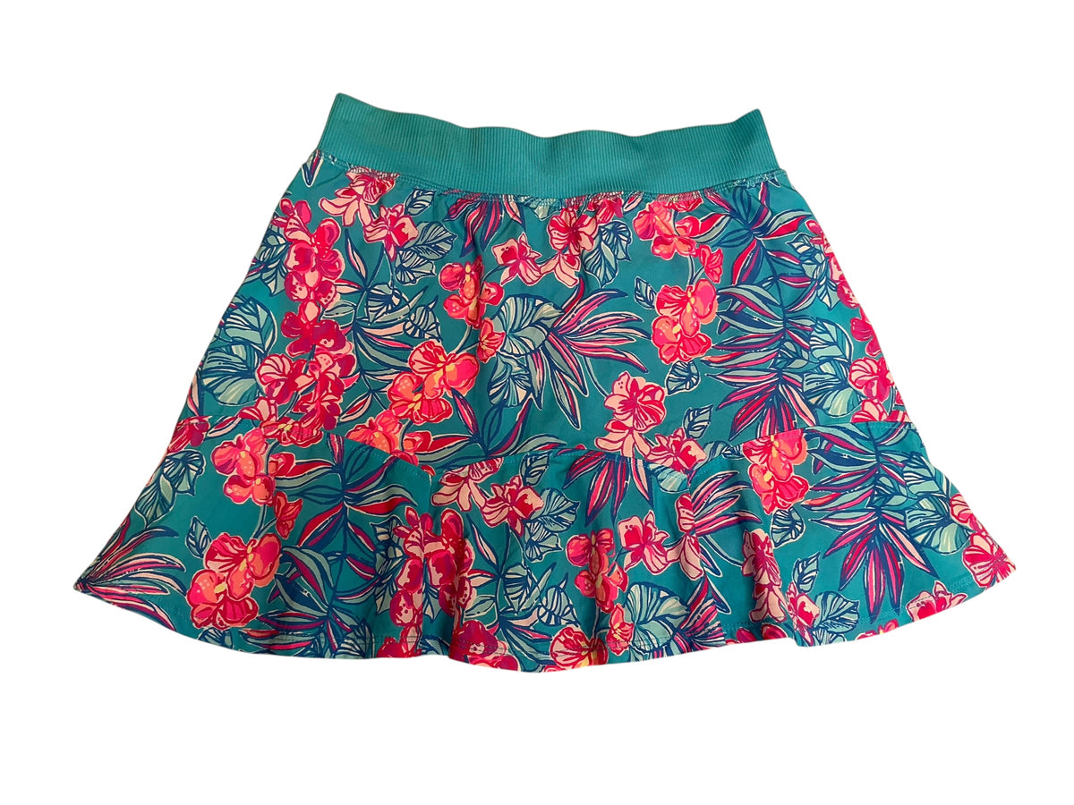 Lilly Pulitzer NWT Fara Skort Cumulus Blue Orchid Oasis - XXS