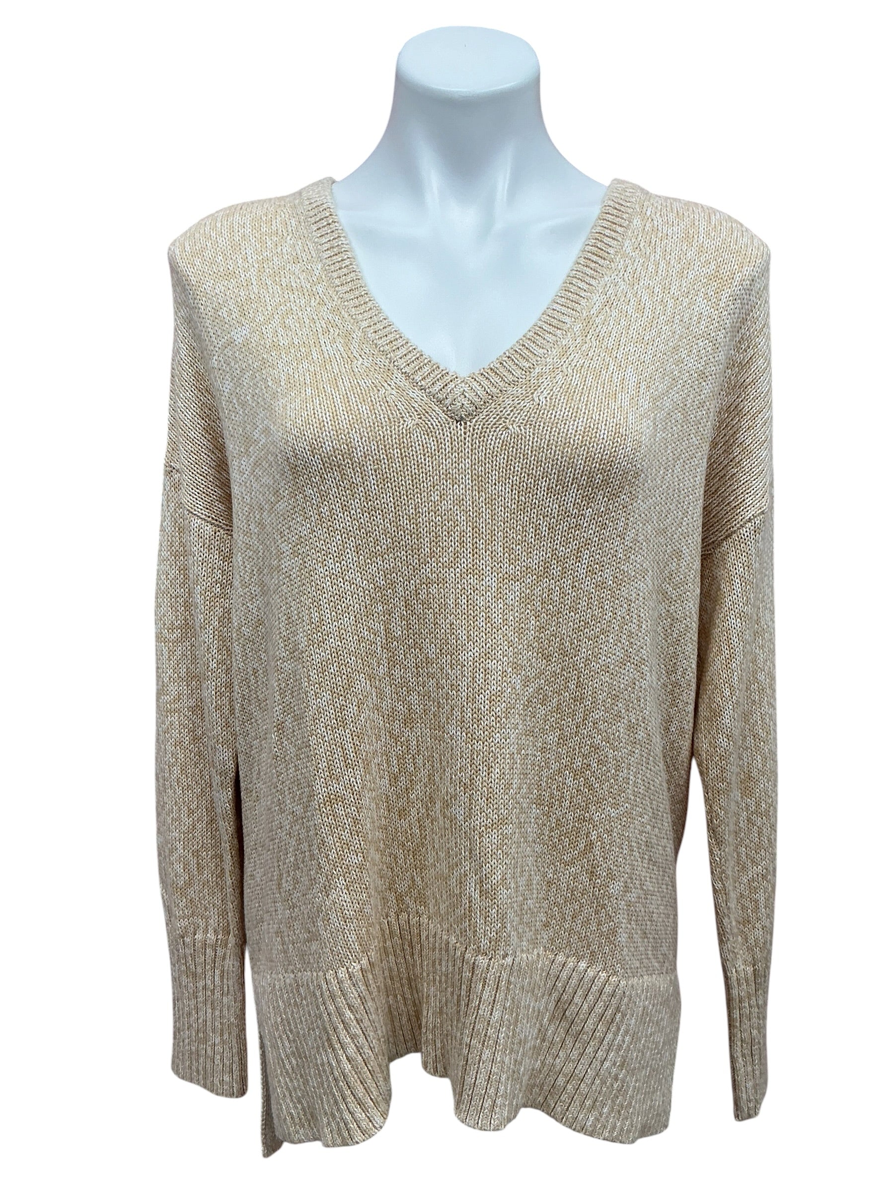 Lilly Pulitzer NWT Bedford Sweater Wicker Tan Marl - Size M