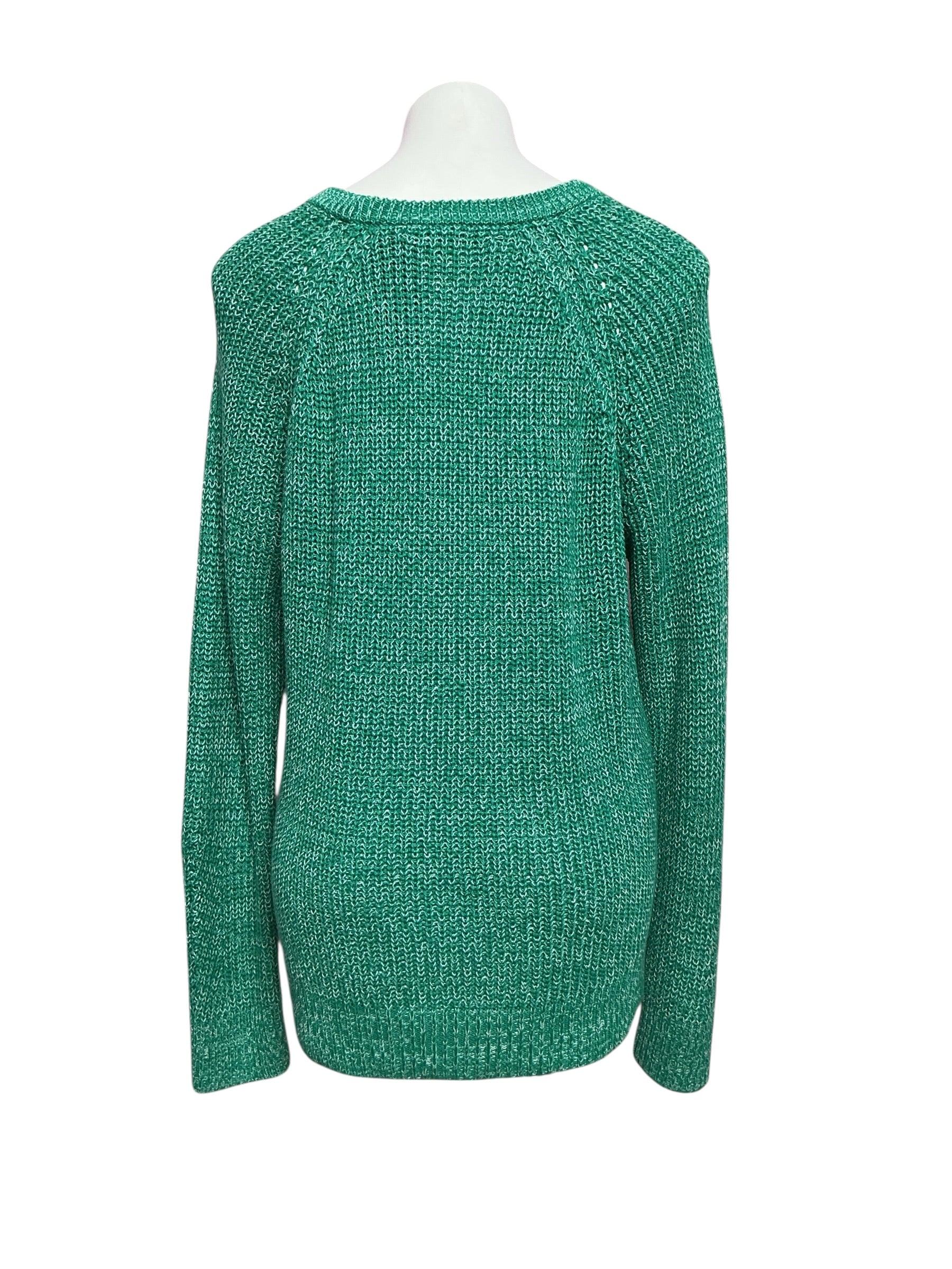 Lilly Pulutzer Bellgrave Sweater, Kitts Green Marl Size XL