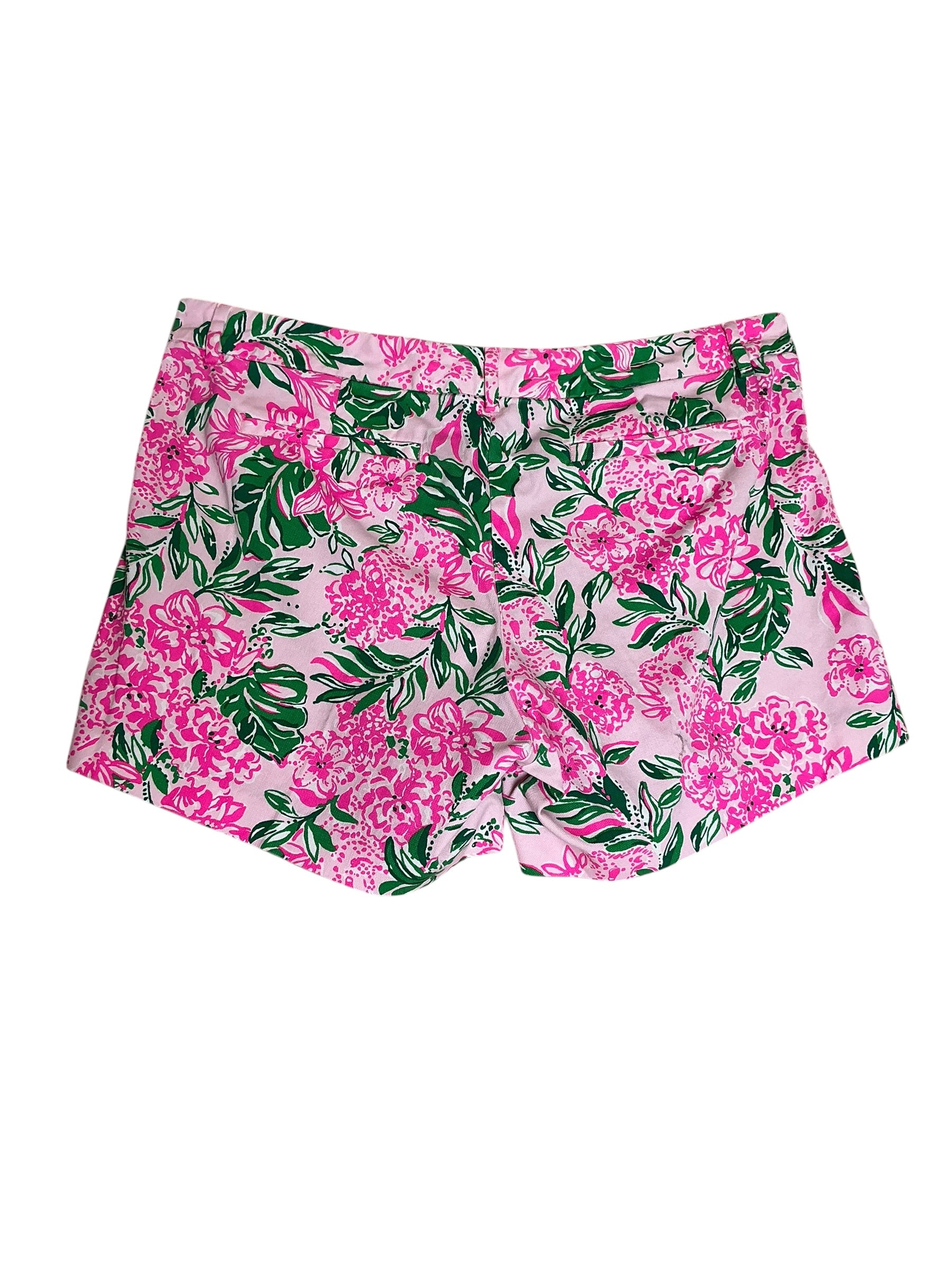 Lilly Pulitzer Callahan 5" Stretch Short Conch Shell Pink Koala La La - Size 12