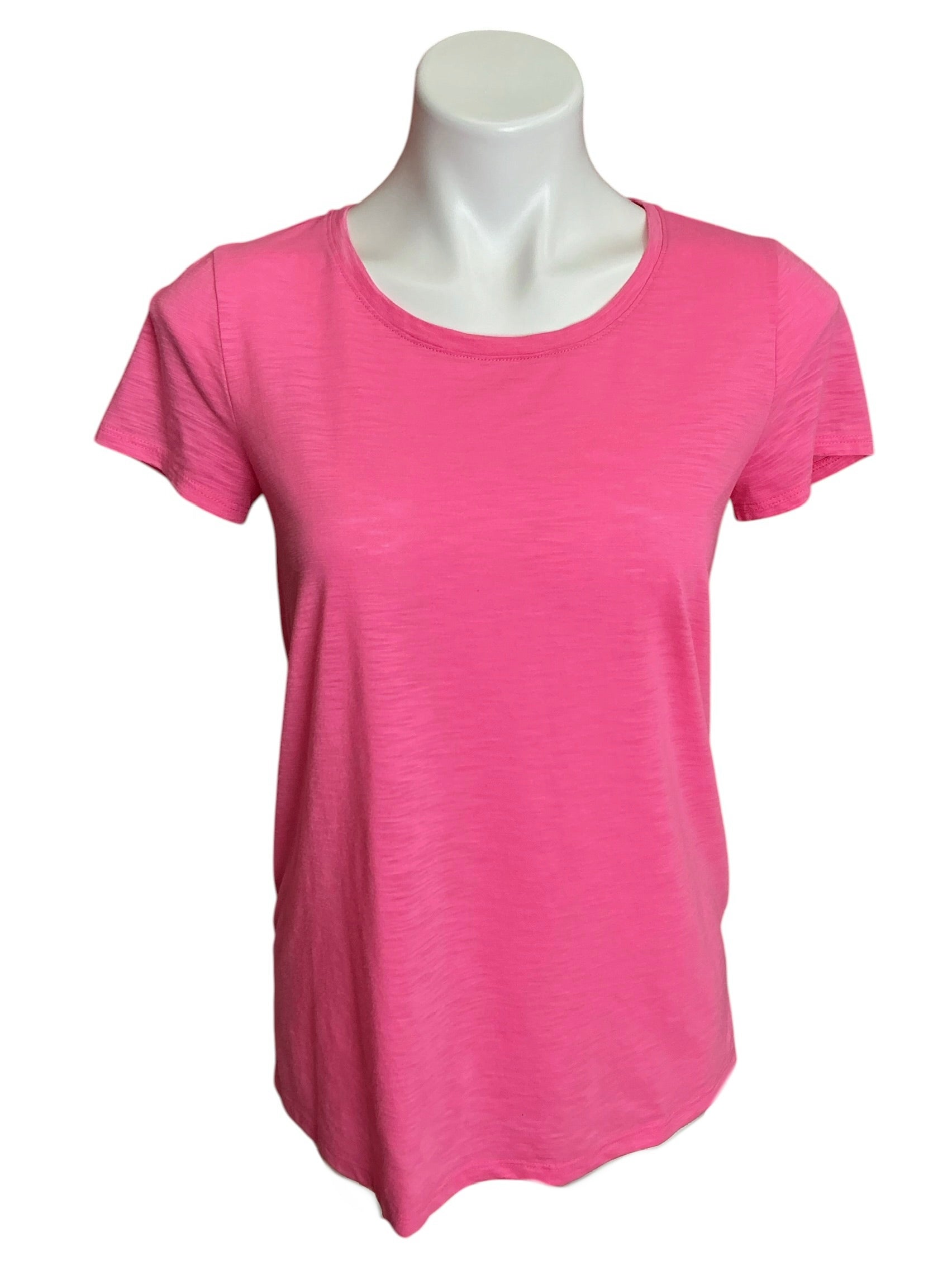 Lilly Pulitzer Etta Scoop-neck Top Rousseau Pink - Size S