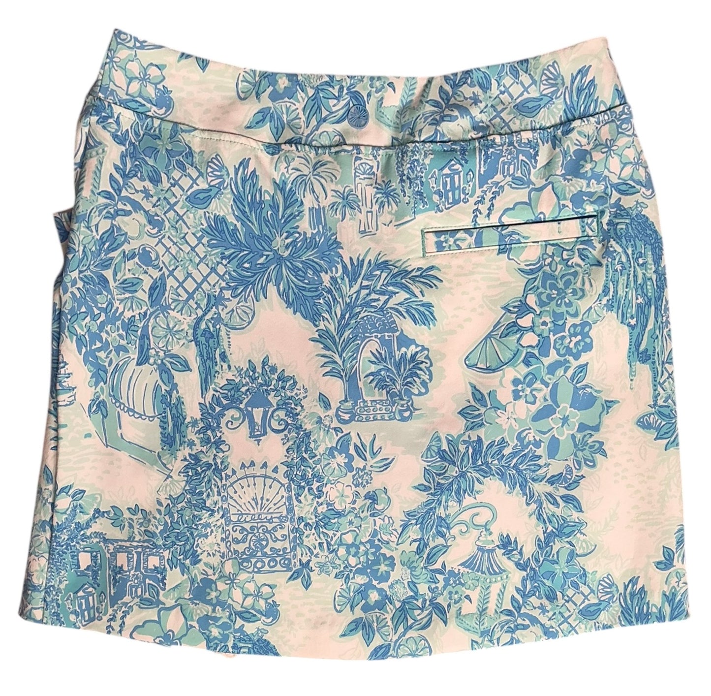Lilly Pulitzer Luxletic Daphne Skort Toile Me About It - Size 4
