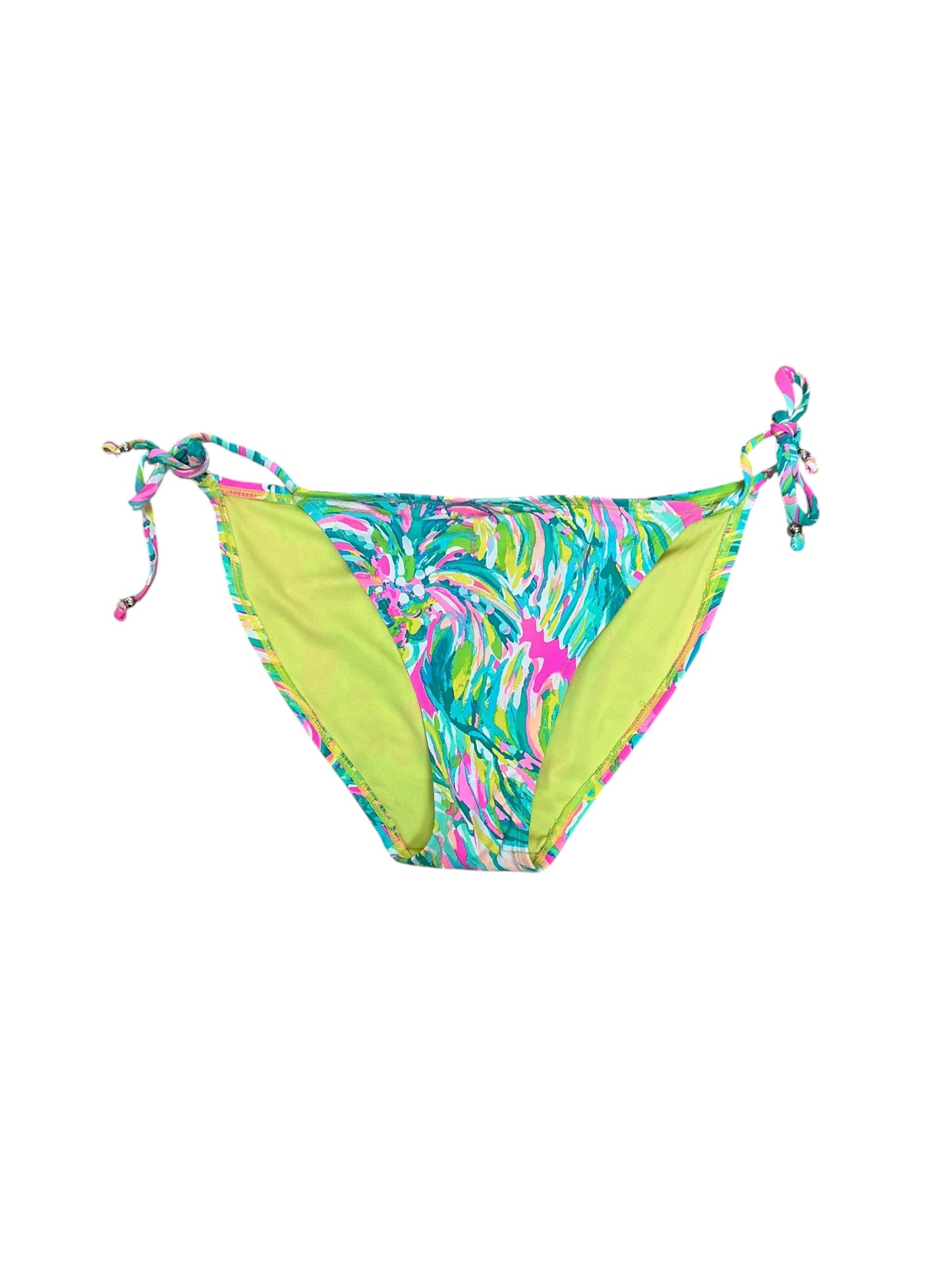 Lilly Pulitzer Tropic String Bikini Bottom Shady Lady Swim - Size 6