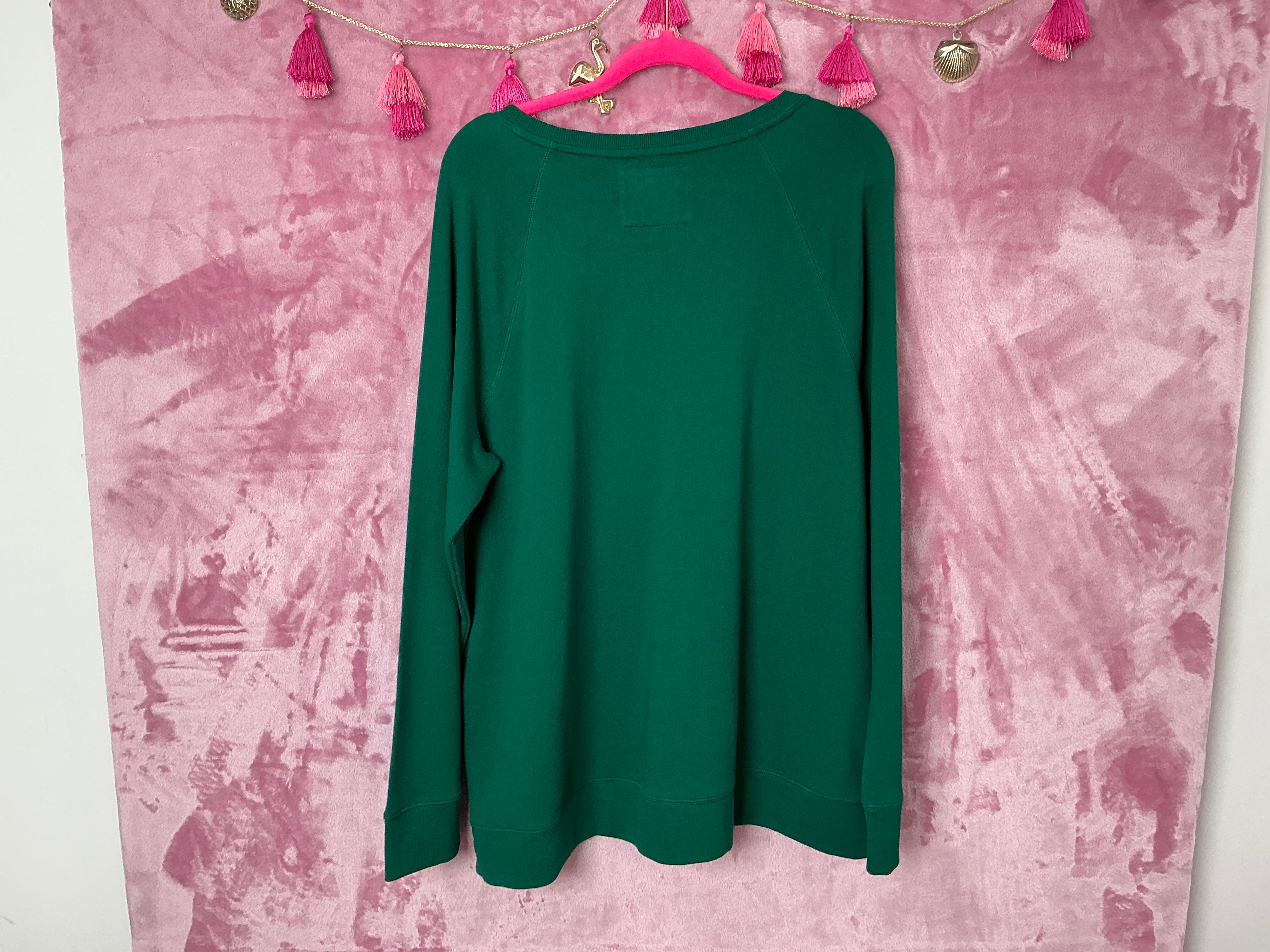 Lilly Pulitzer Sweater NWT - Beach Comber Pullover - Evergreen - Size XXL