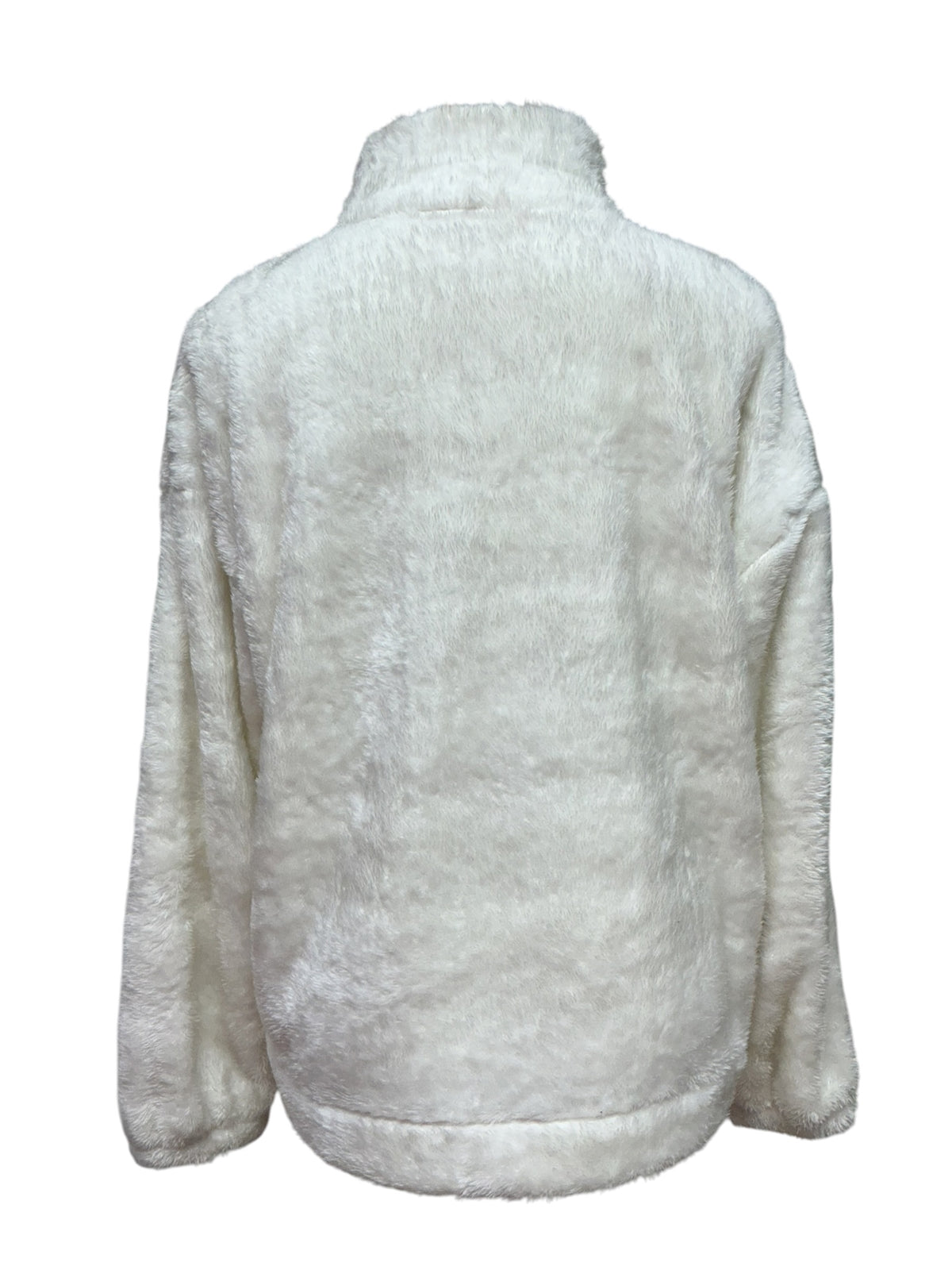 Lilly Pulitzer Barkley Sherpa Zip-Up Jacket Coconut - Size L