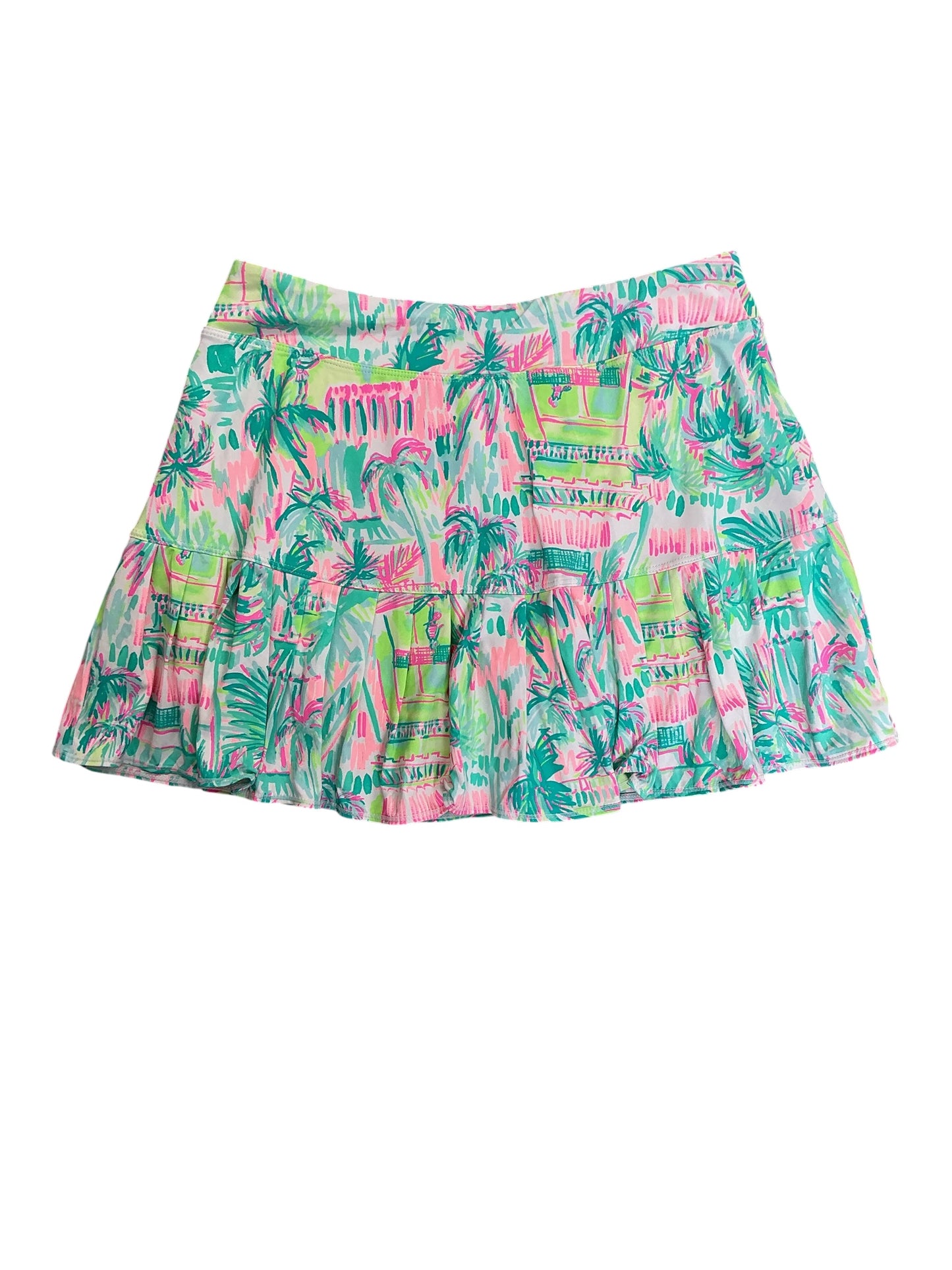 Lilly Pulitzer UPF 50+ Meryl Nylon Taye Skort Multi Perfect Match - Size S