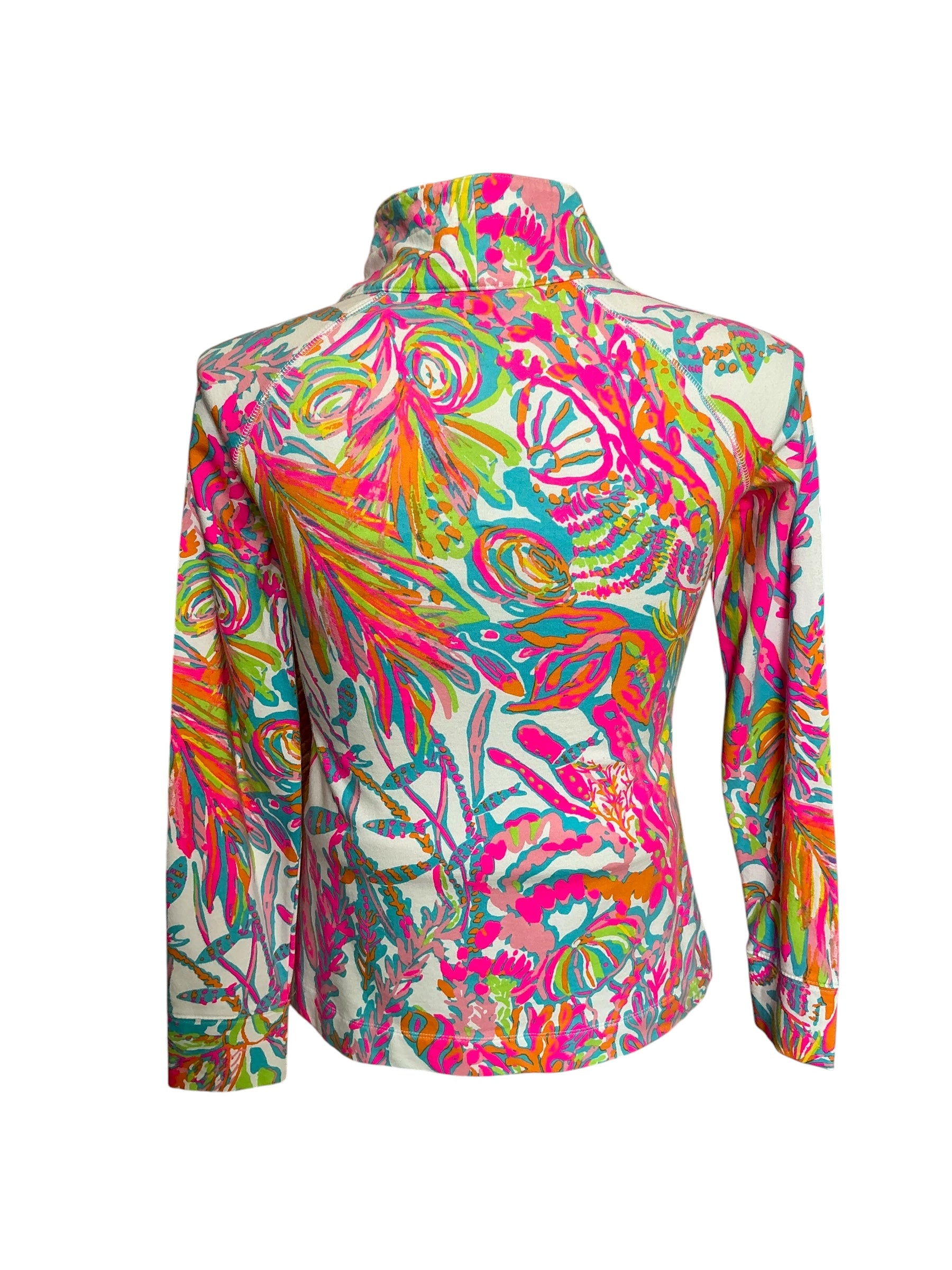 Lilly Pulitzer NWT Skipper Popover Scuba To Cuba White - Size S